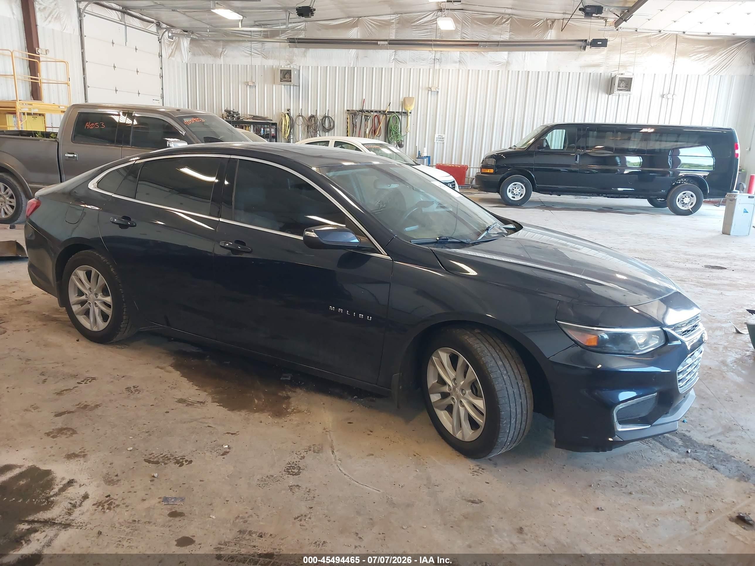 2016 Chevrolet Malibu Hybrid, VIN 1G1ZJ5SU2GF350652 — Side