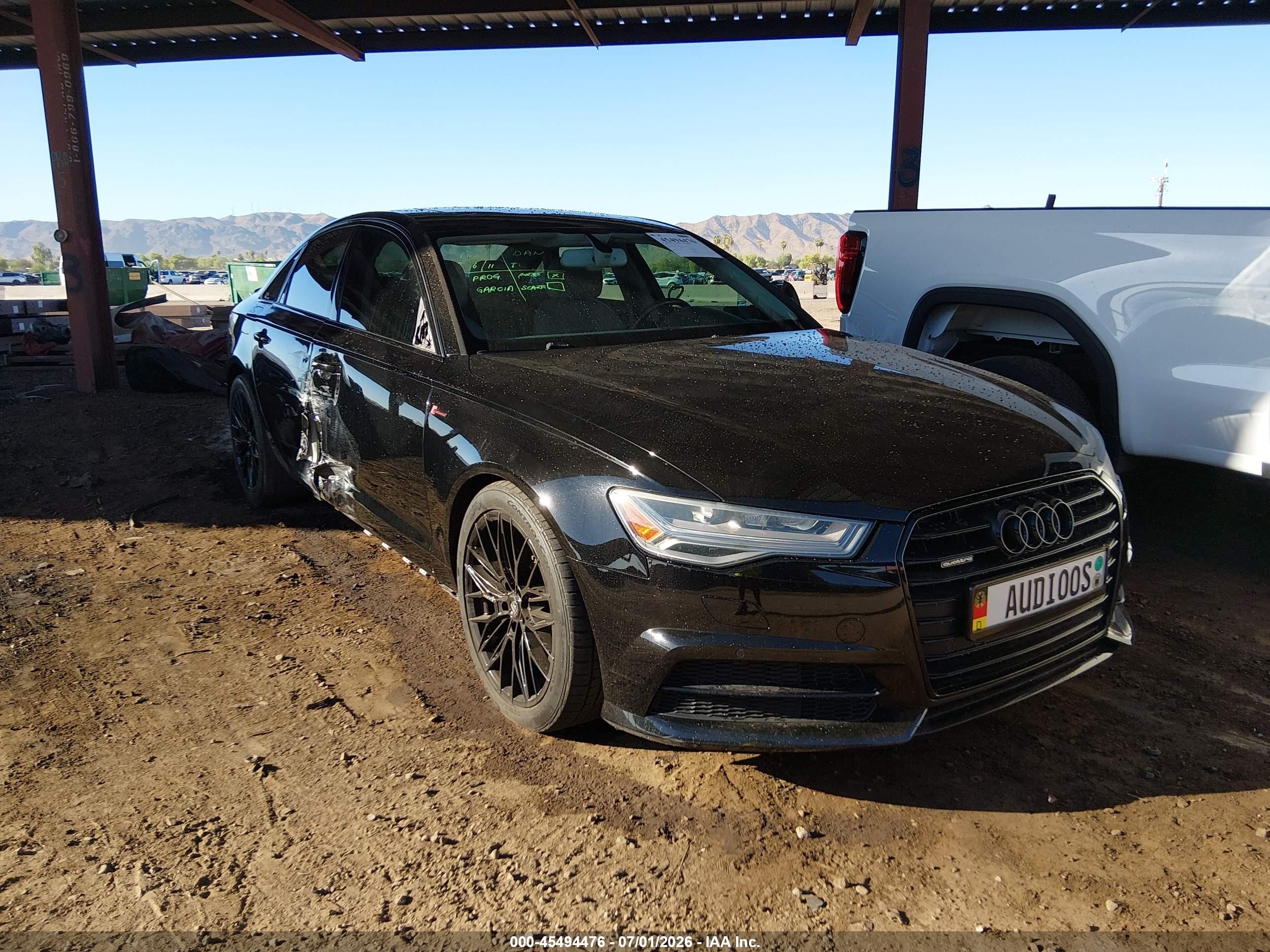 2016 Audi A6 Premium Plus, VIN WAUFGAFC5GN163699 — Side