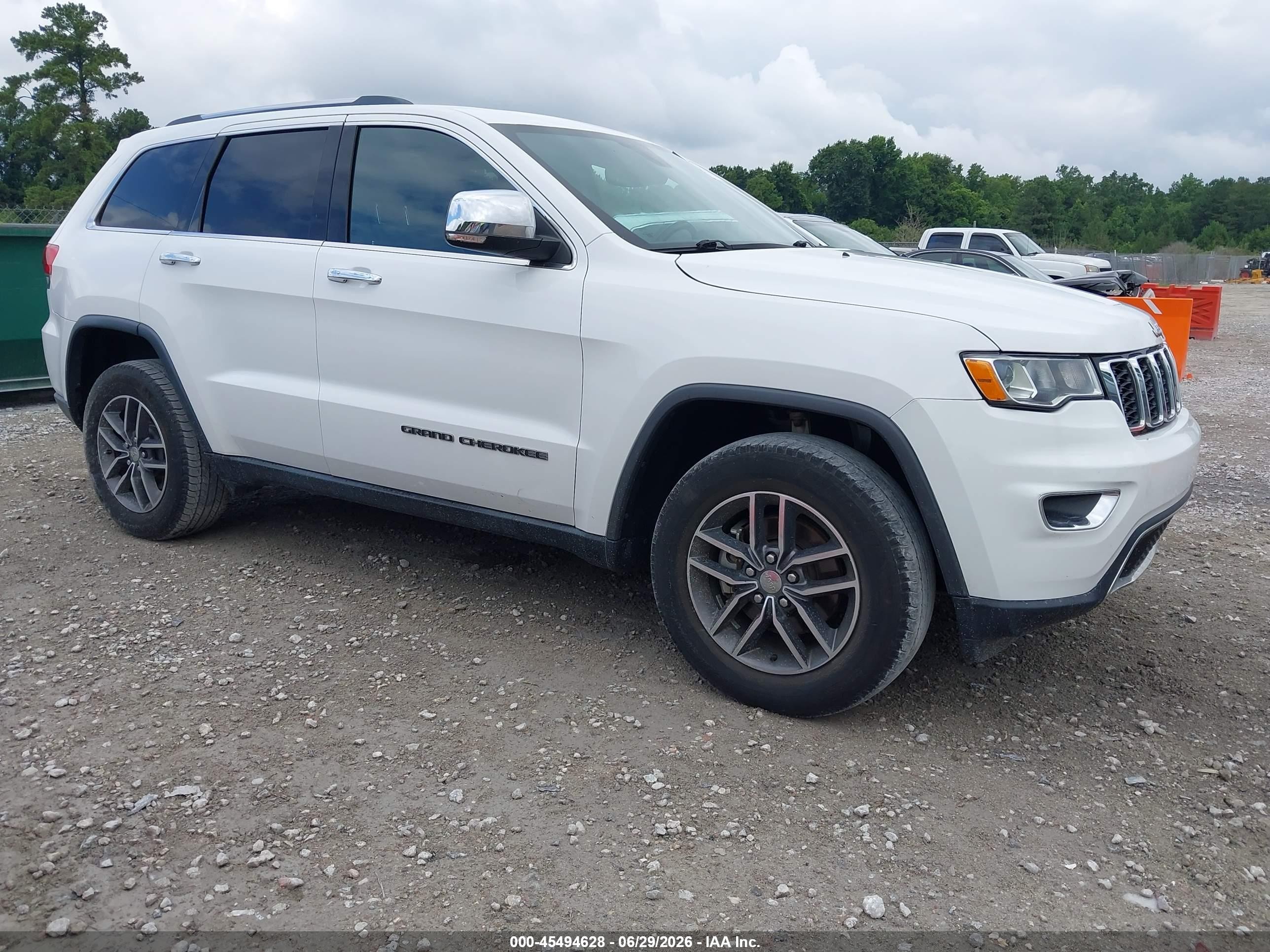 2017 Jeep Grand Cherokee Limited, VIN 1C4RJFBG5HC601996 — Электрика