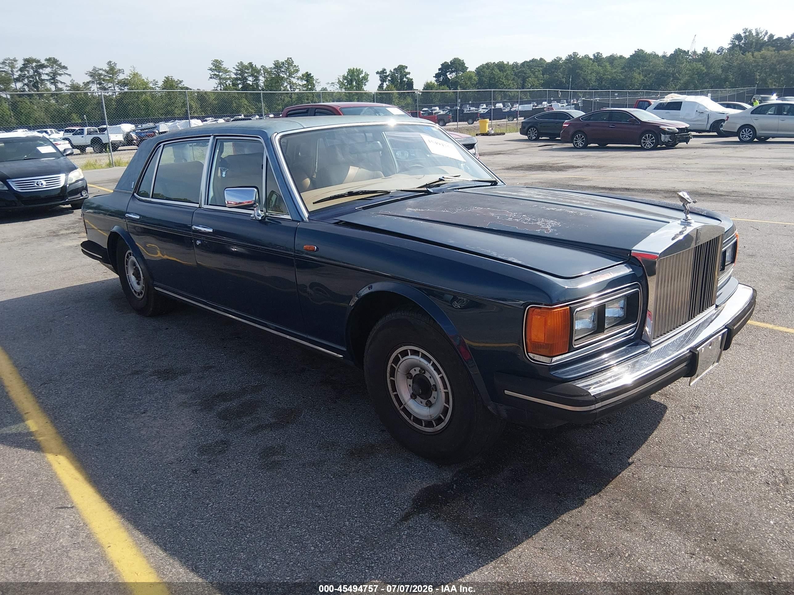 1985 Rolls-Royce Silver Spur, VIN SCAZN42A5FCX12959 — Обычный износ