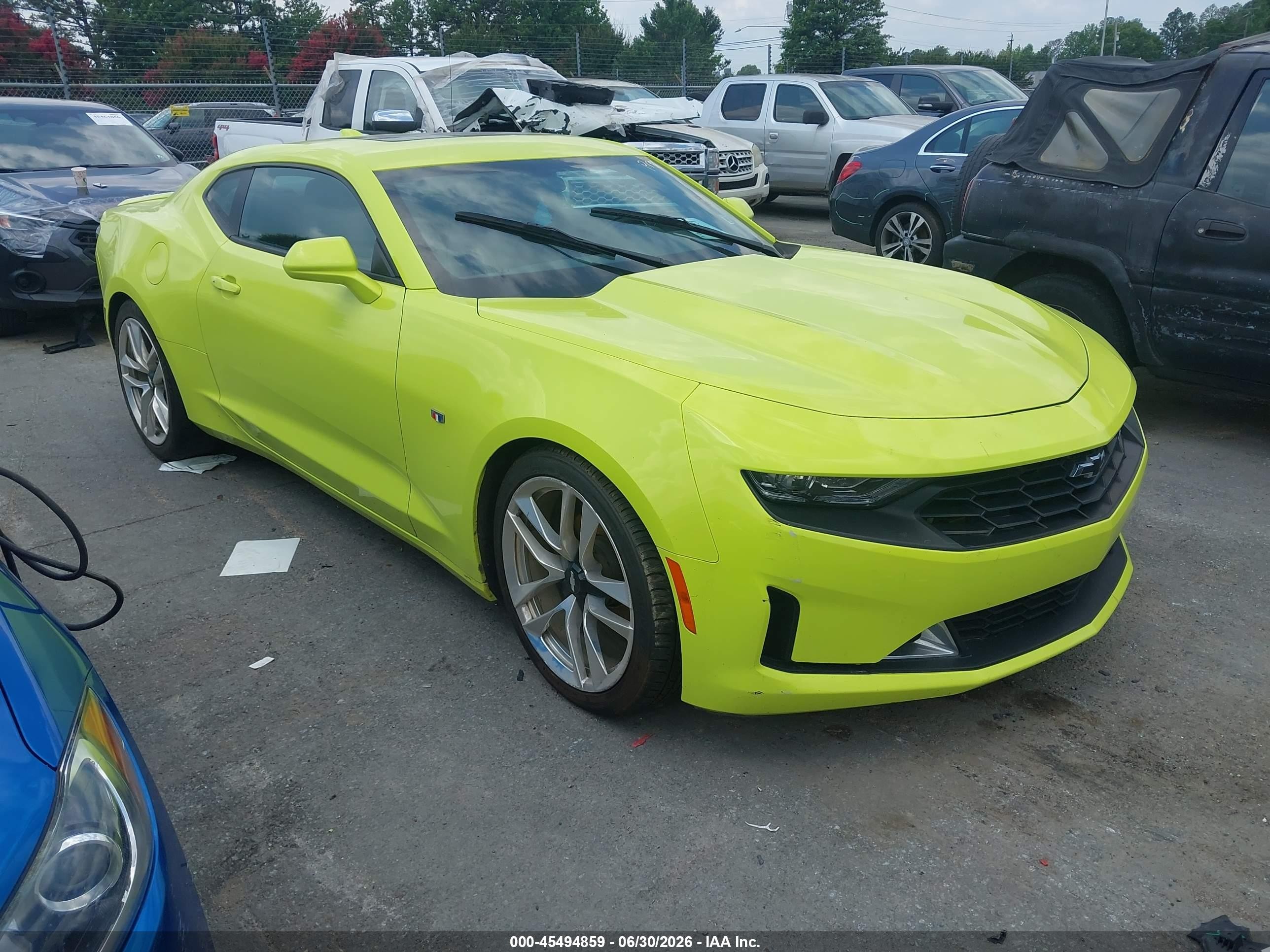 2020 Chevrolet Camaro 1LT, VIN 1G1FB1RX0L0144686 — Electrical