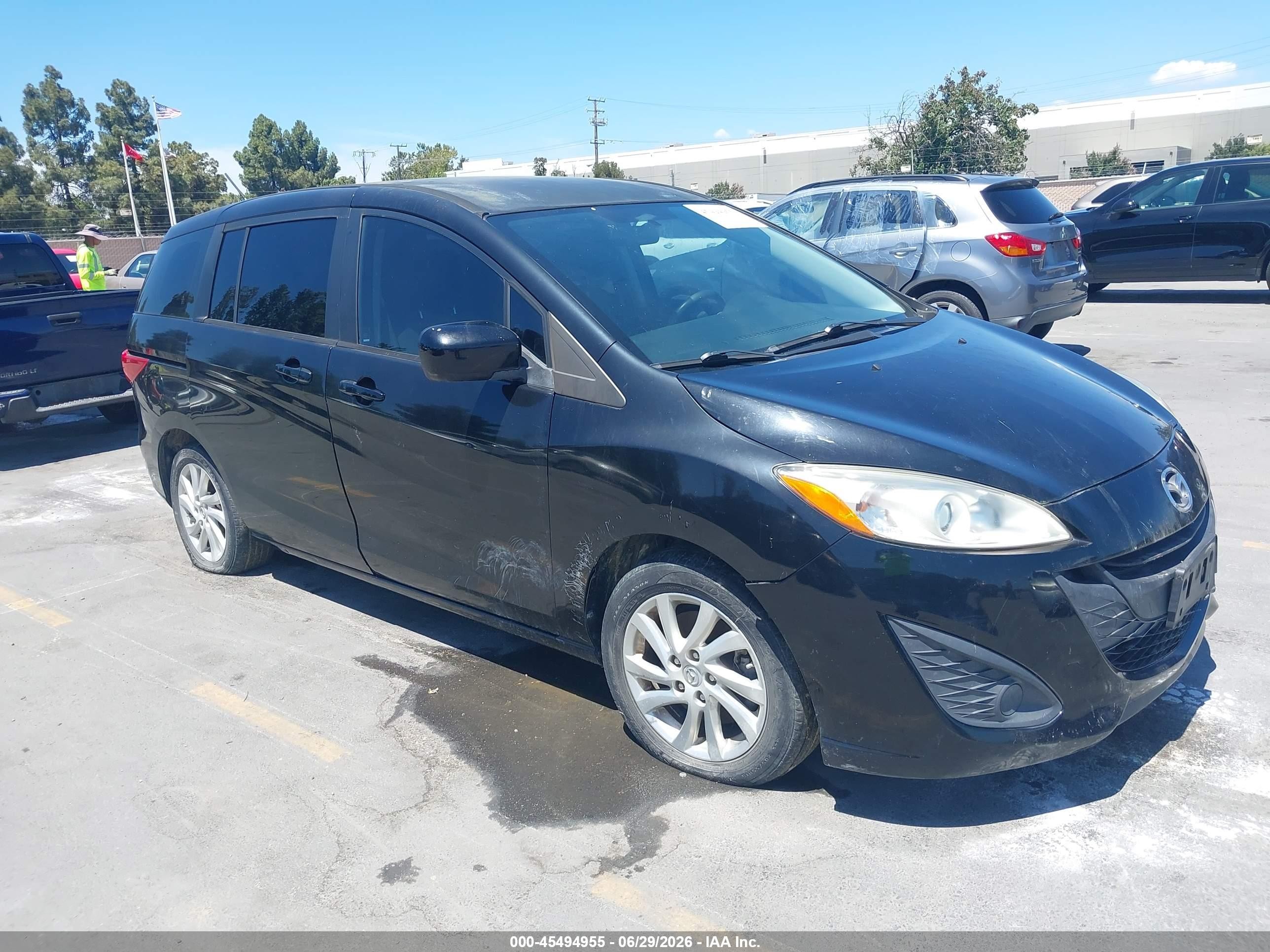 2012 Mazda 5 Sport, VIN JM1CW2BL7C0111082 — Normal wear