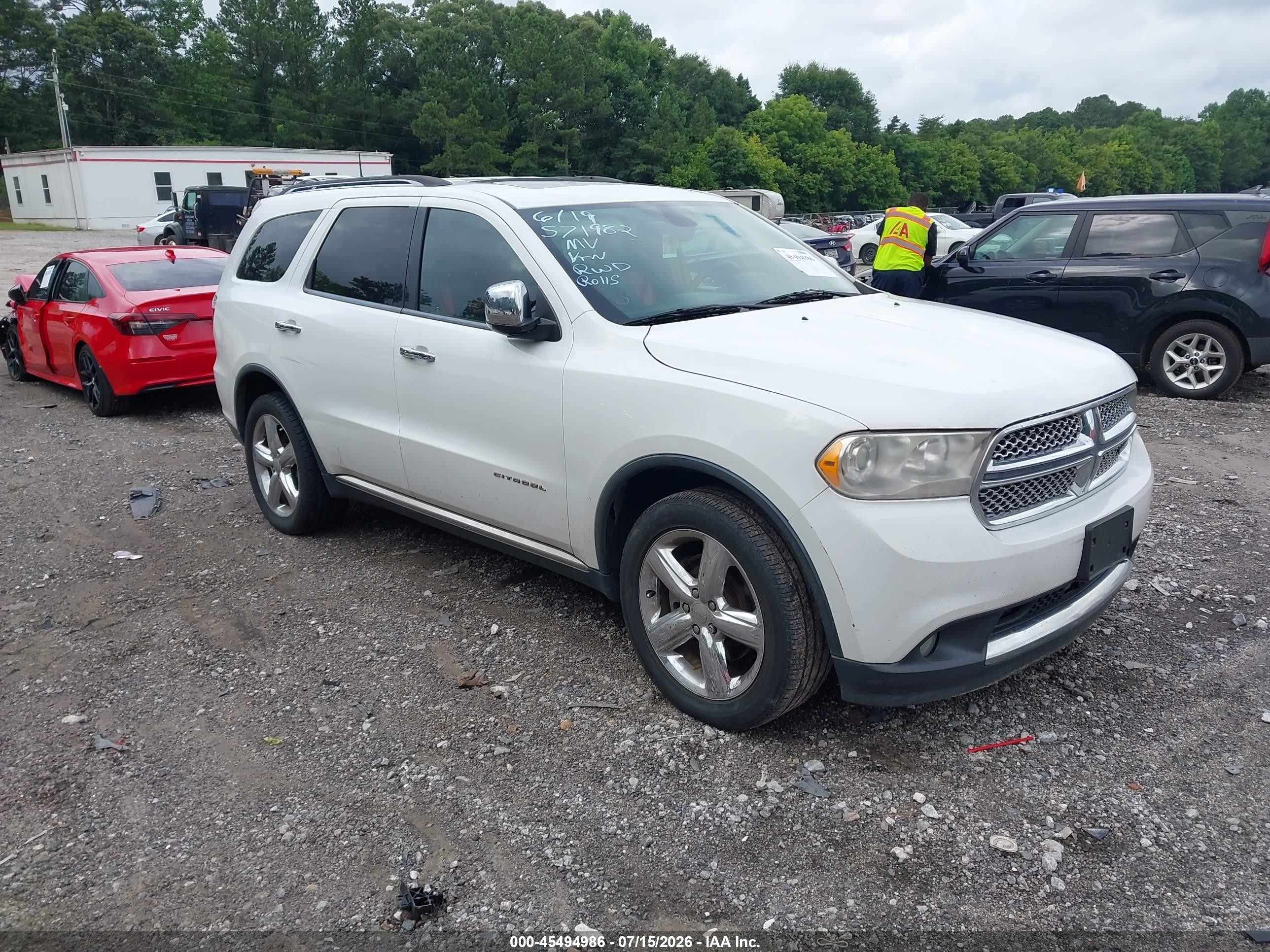 2013 Dodge Durango Citadel, VIN 1C4SDHET8DC571982 — Normal wear