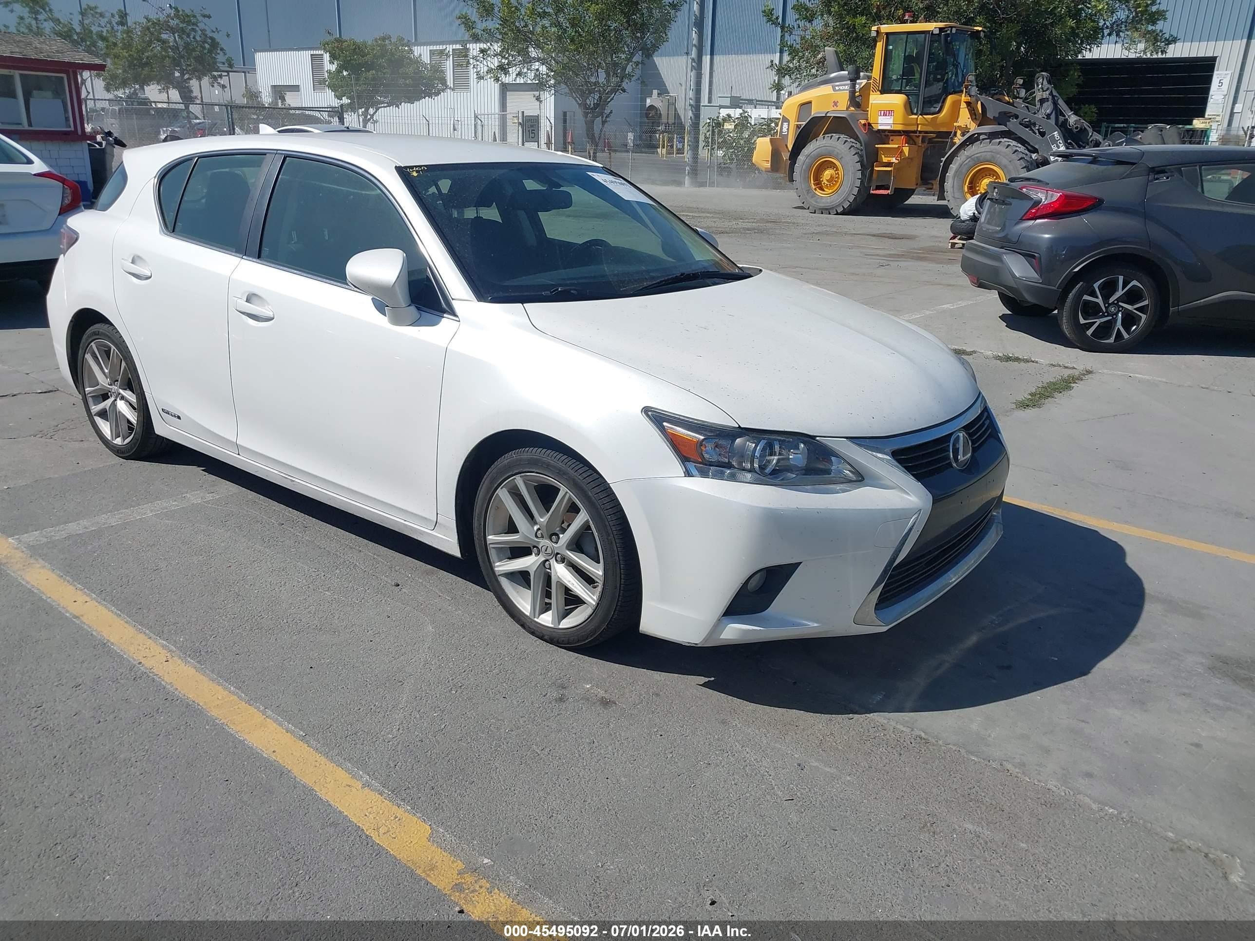 2016 Lexus CT 200h, VIN JTHKD5BH5G2270416 — Mechanical