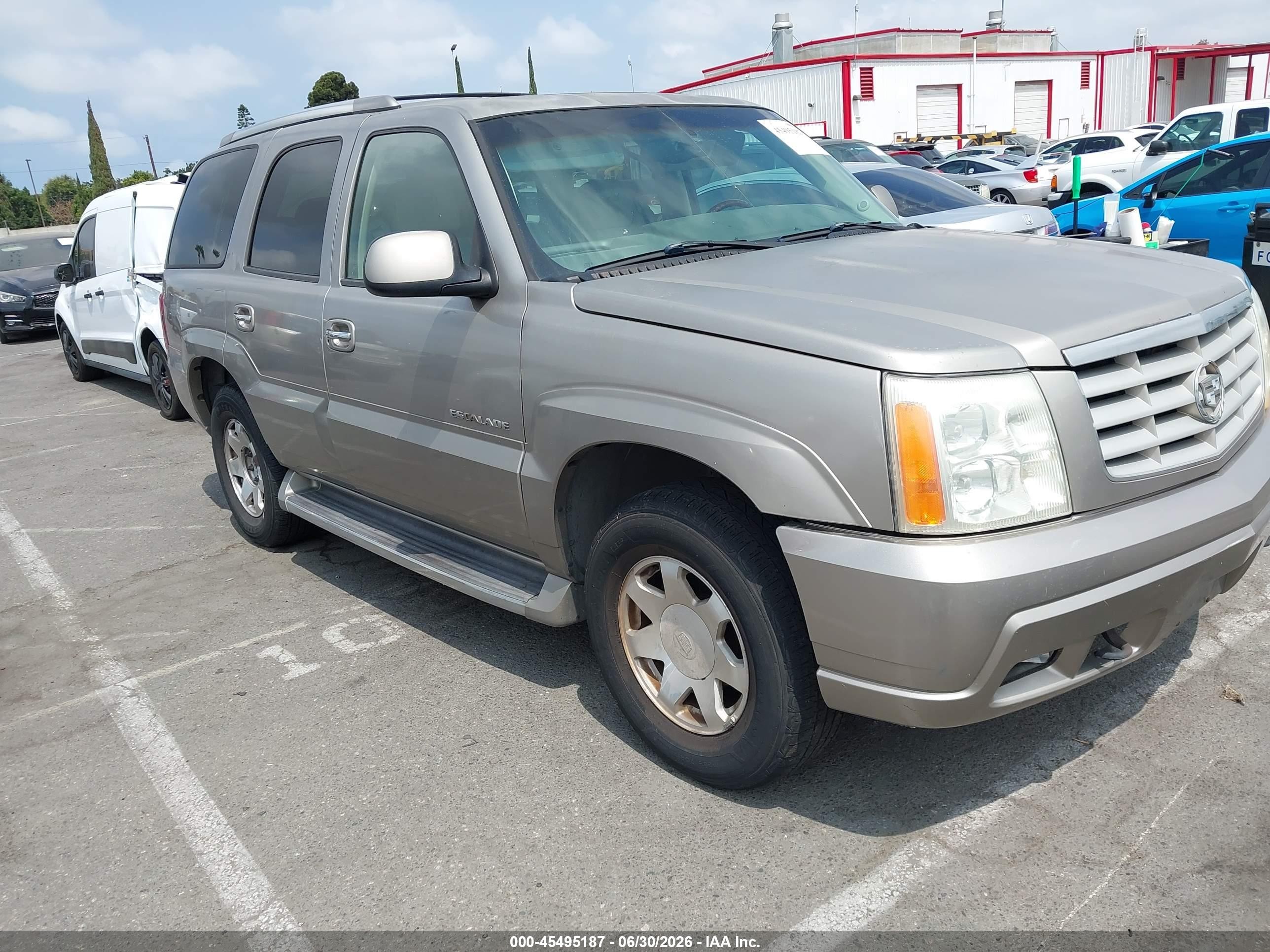 2002 Cadillac Escalade, VIN 1GYEK63N42R107989 — Theft recovery