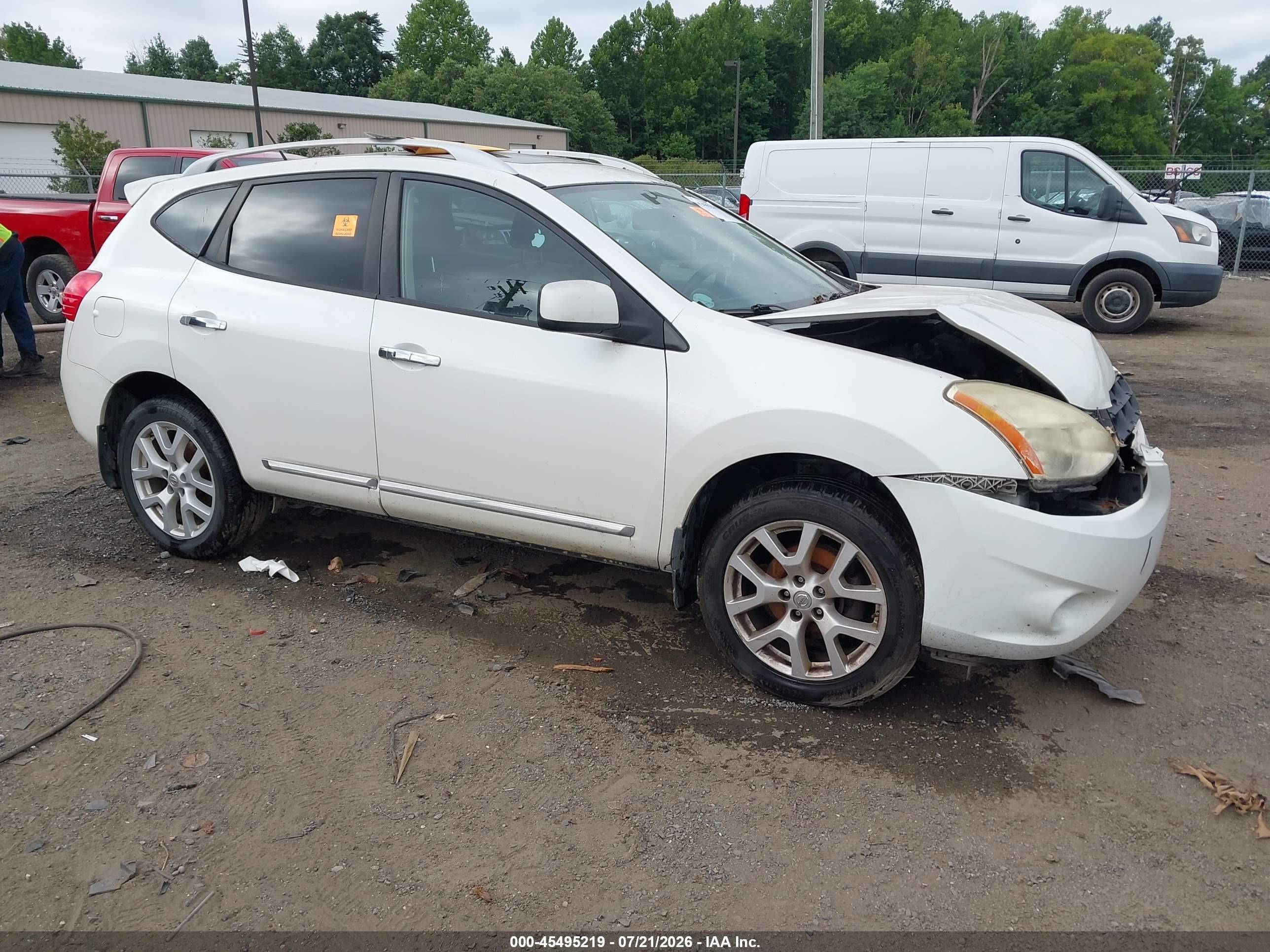2011 Nissan Rogue SV, VIN JN8AS5MV1BW288293 — Biohazard / chemical