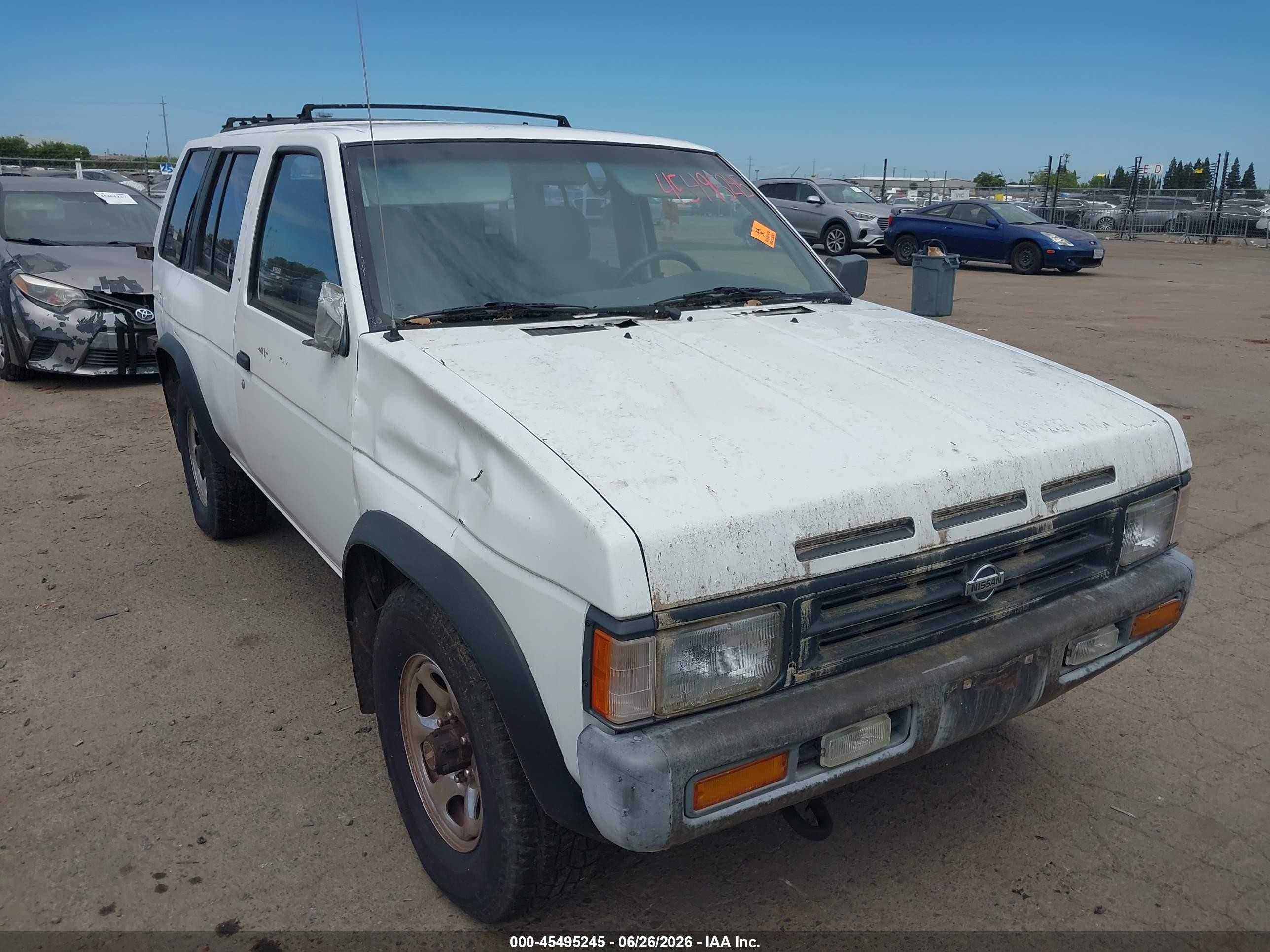 1995 Nissan Pathfinder LE, VIN JN8HD17Y4SW104682 — Обычный износ