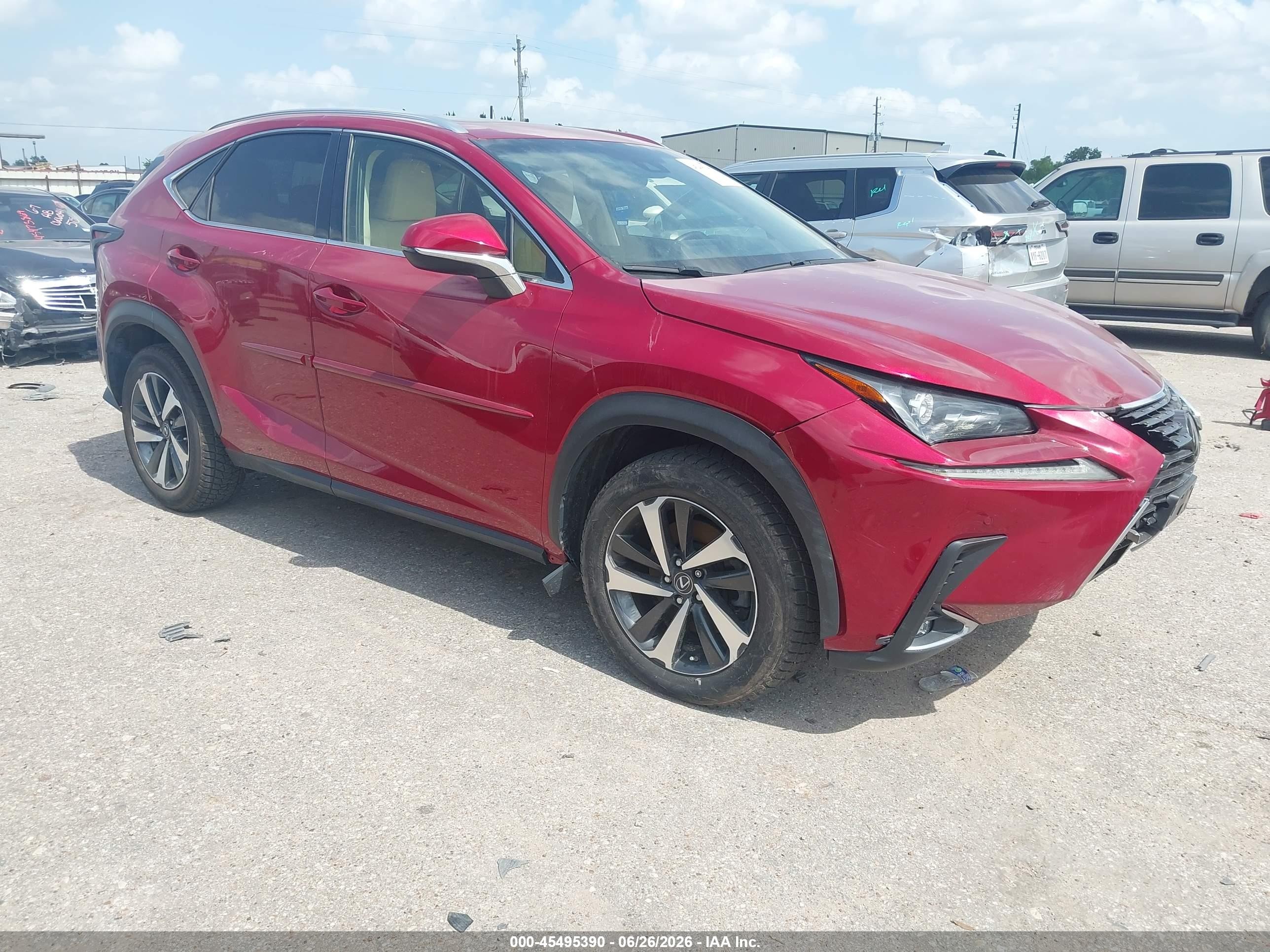 2018 Lexus NX 300 F Sport, VIN JTJBARBZ0J2164373 — Front end