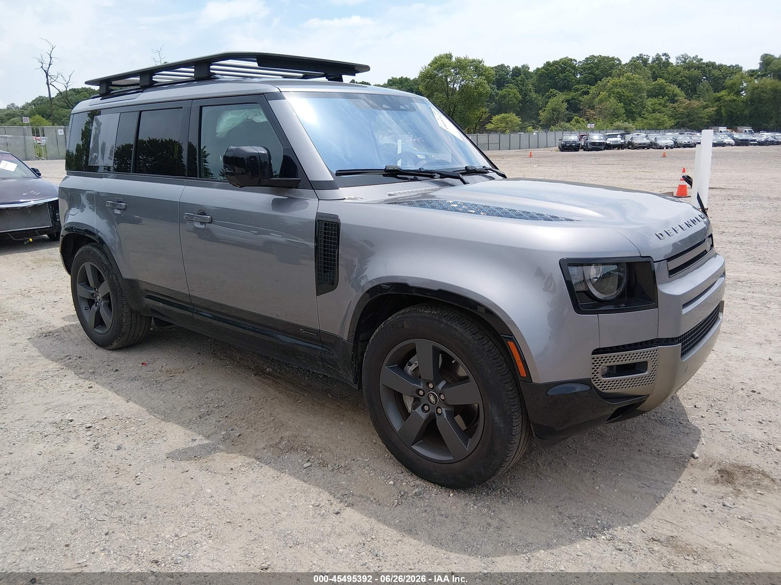 2021 Land Rover Defender, VIN SALE3ERU9M2045148 — Rear end