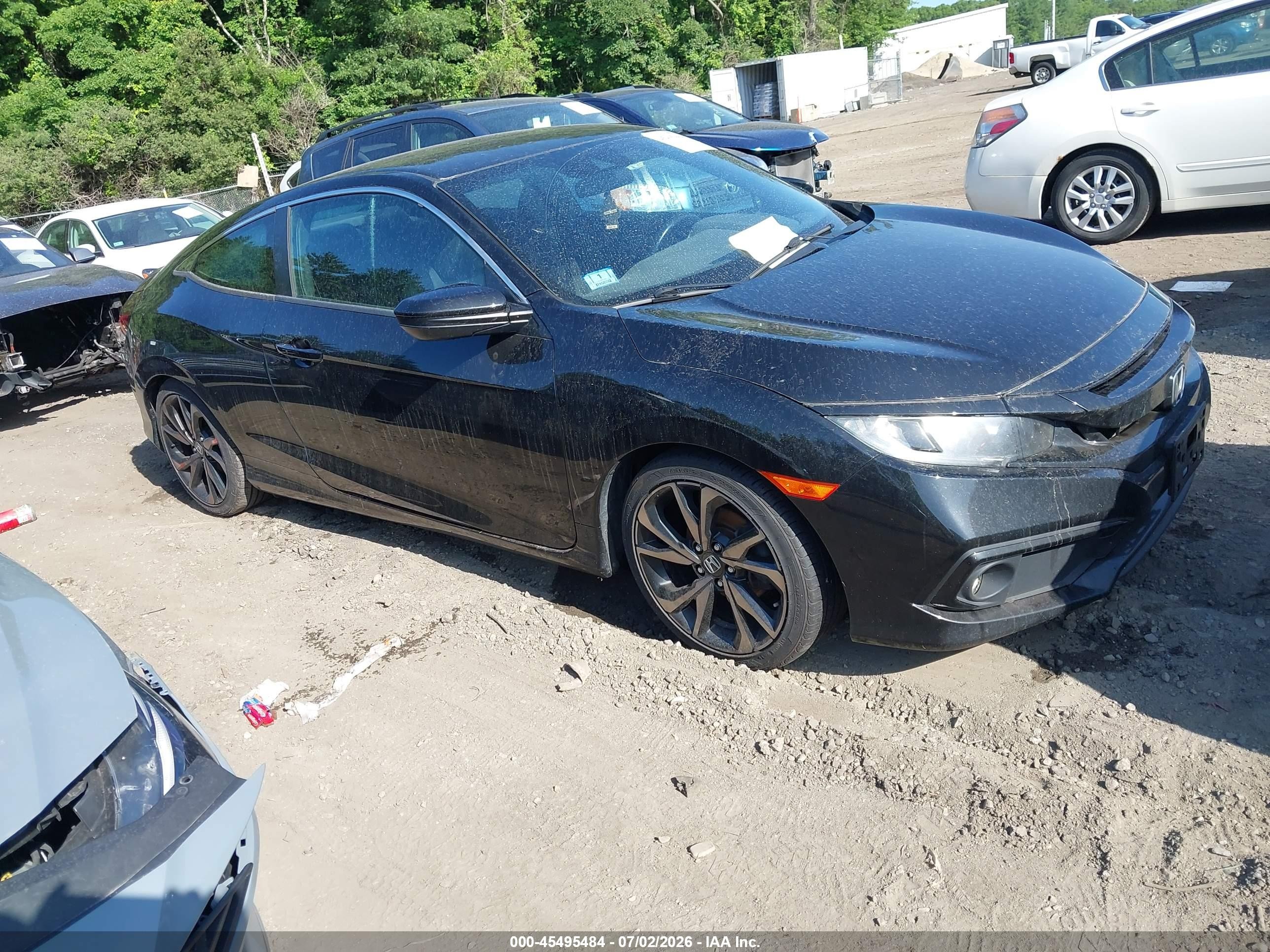 2019 Honda Civic Sport, VIN 2HGFC4B86KH309483 — Fresh water flood