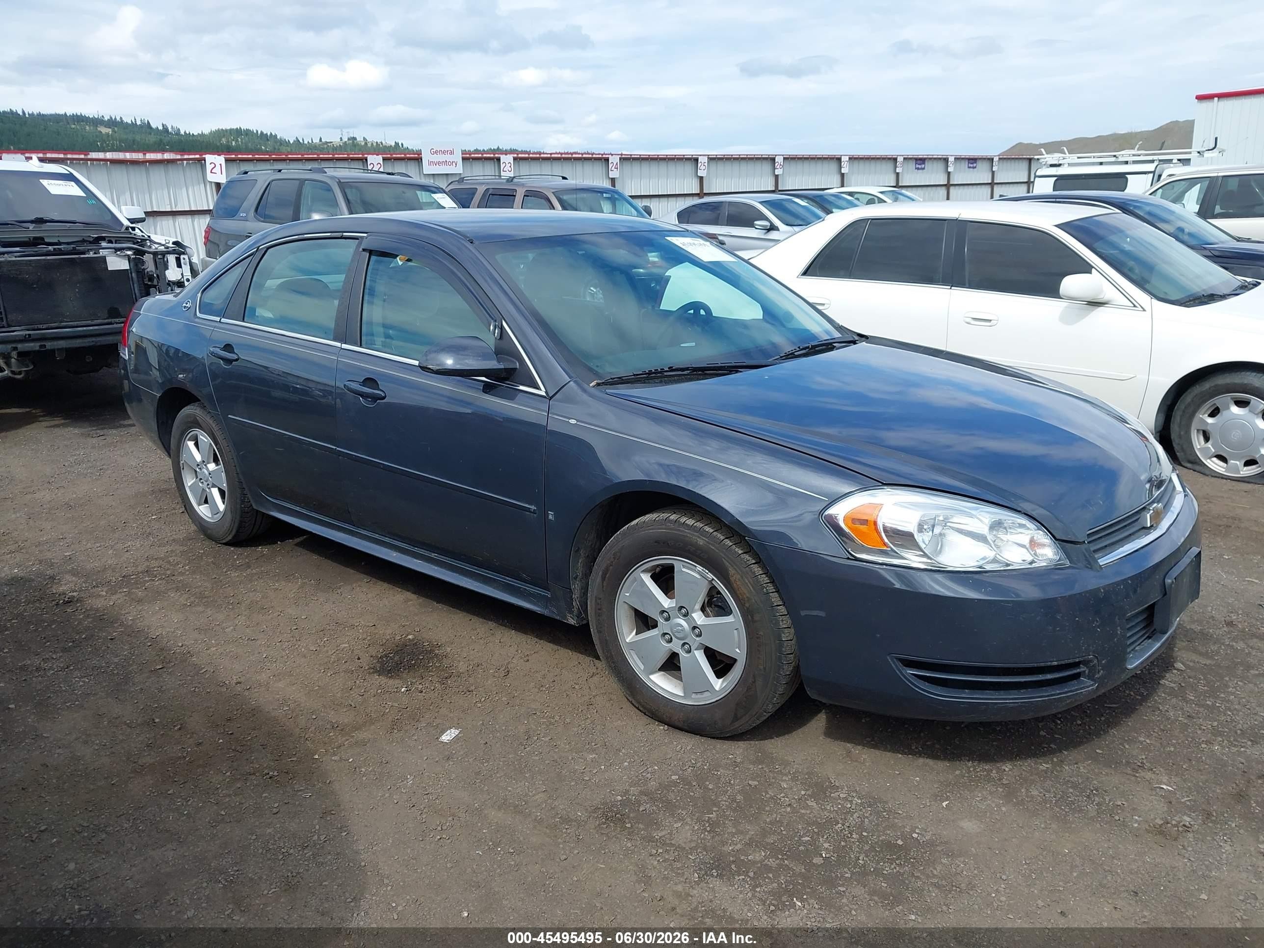 2009 Chevrolet Impala LT, VIN 2G1WT57K791198463 — Normal wear