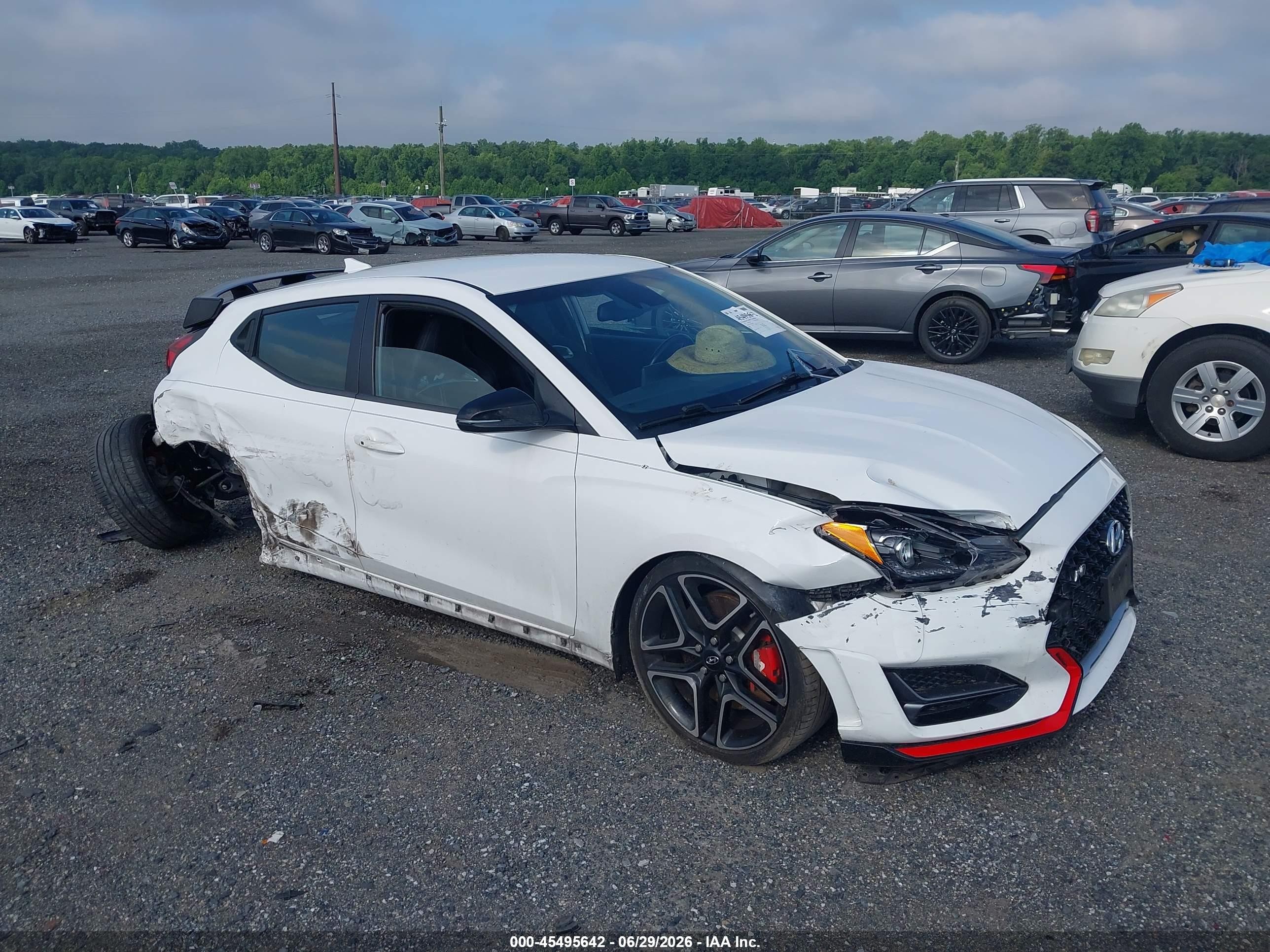 2021 Hyundai Veloster, VIN KMHT36AH8MU010443 — По всему кузову