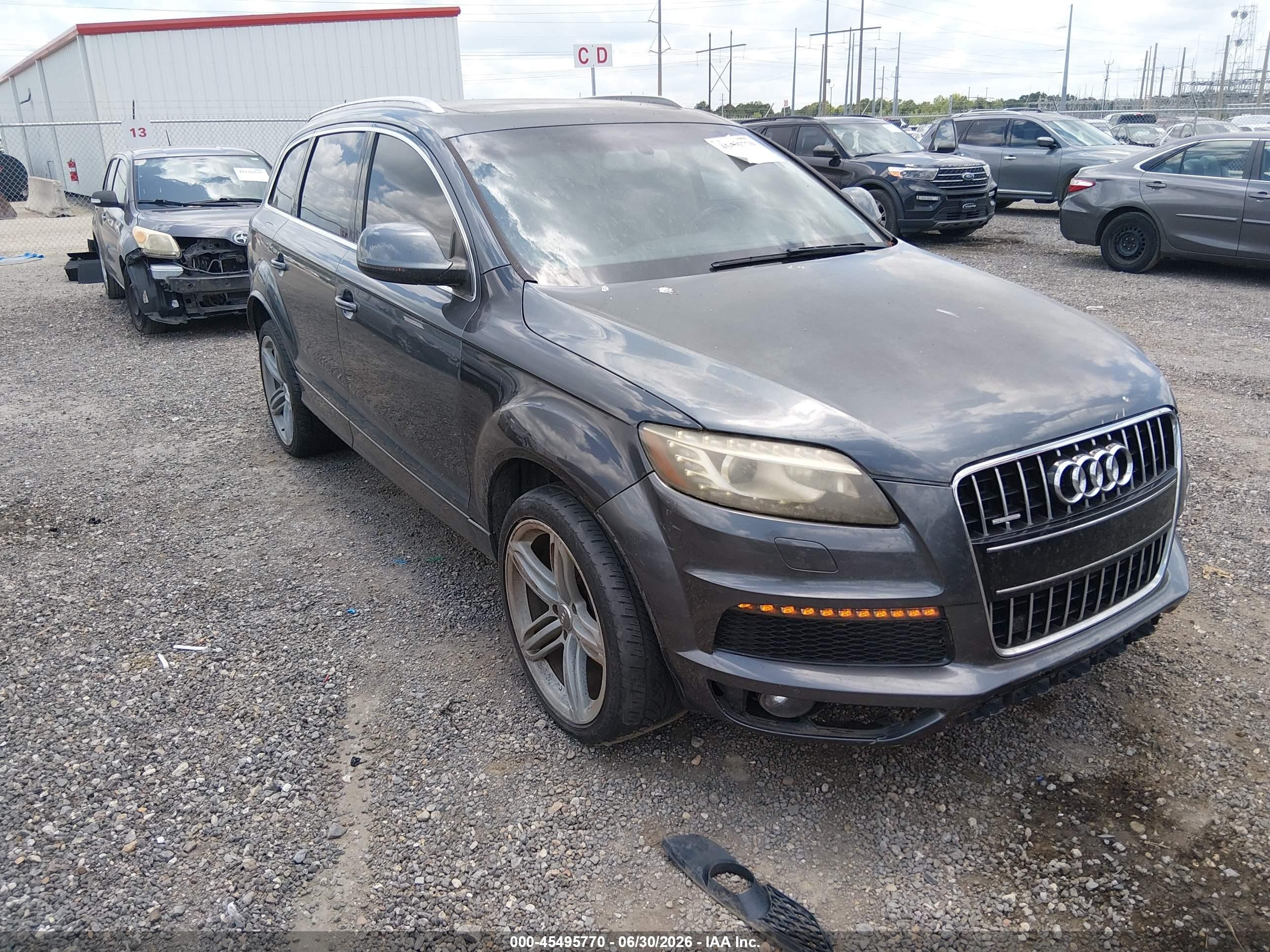2010 Audi Q7, VIN WA1DVAFE0AD003352 — Обычный износ