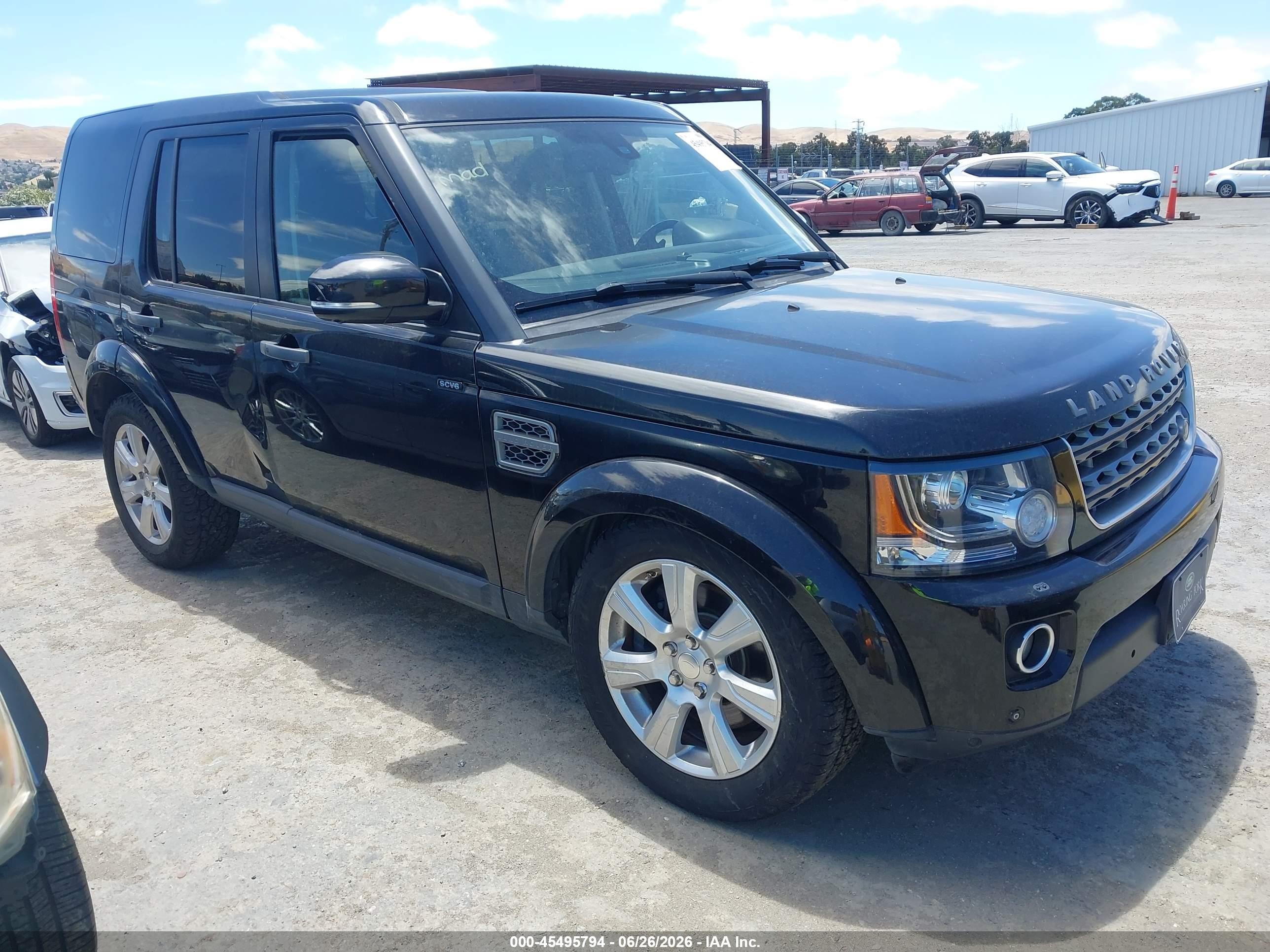 2014 Land Rover LR4 HSE, VIN SALAG2V64EA701188 — Normal wear