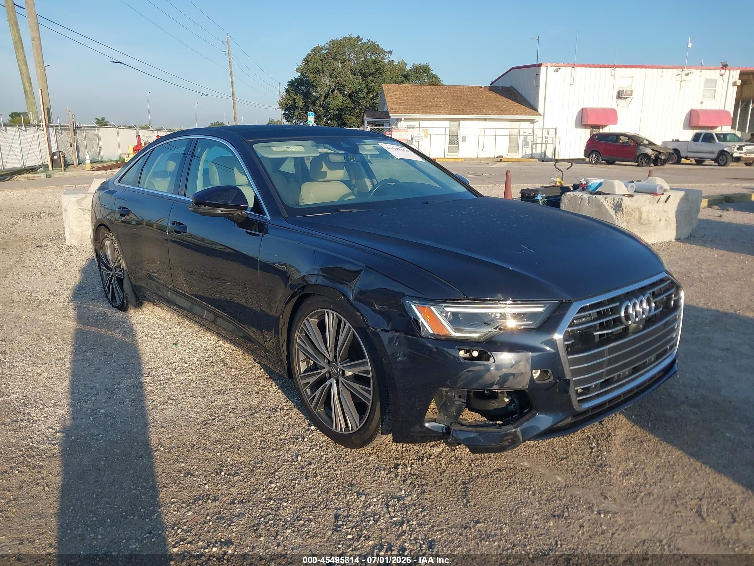 2020 Audi A6 Premium Plus, VIN WAUE8AF20LN077677 — Front end