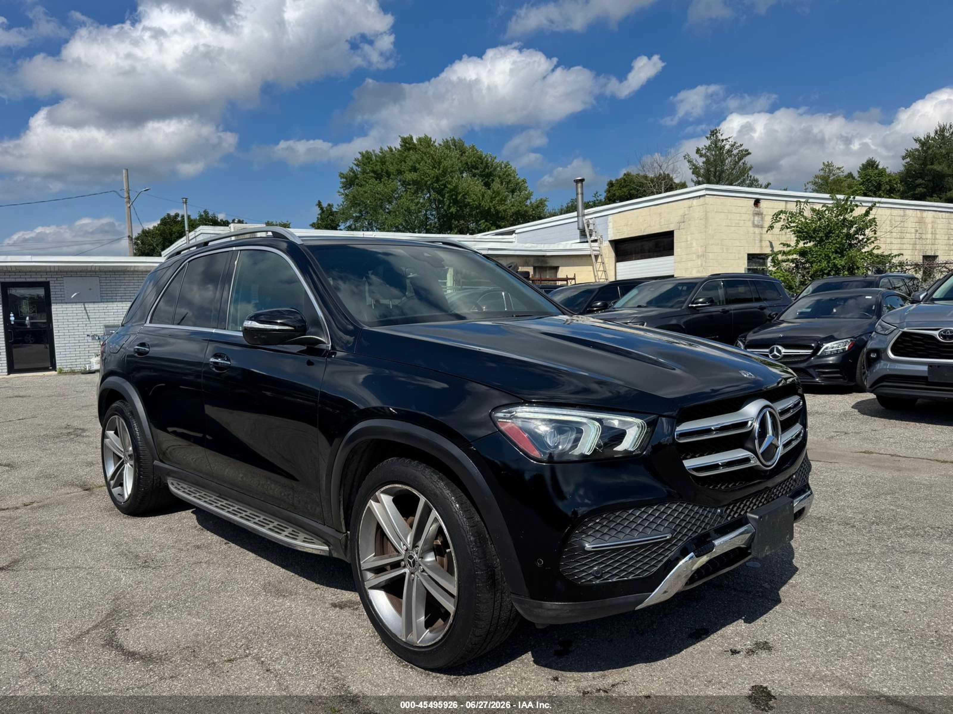 2020 Mercedes-Benz GLE 350, VIN 4JGFB4KB1LA052760 — Не указано