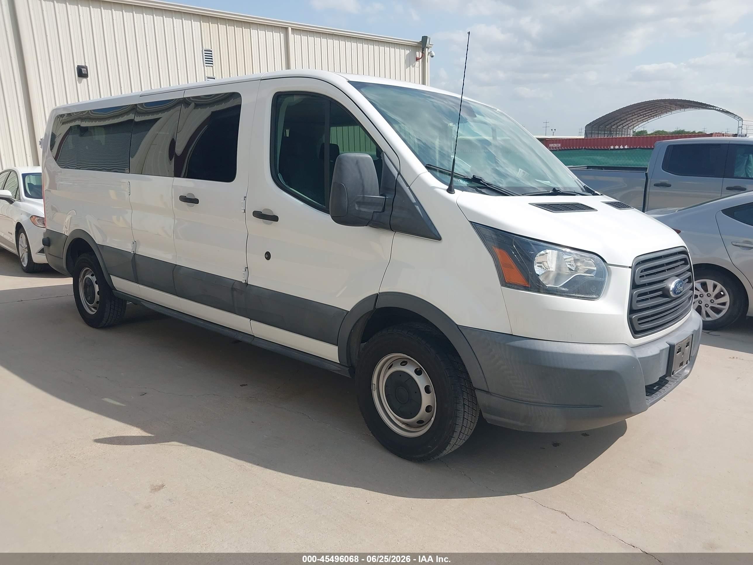 2018 Ford Transit Passenger XL, VIN 1FBZX2ZM9JKB52874 — Rear end