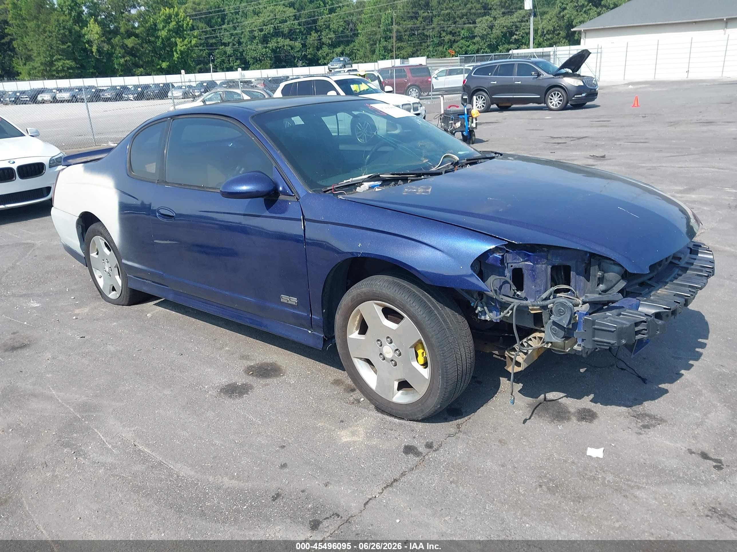 2006 Chevrolet Monte Carlo SS, VIN 2G1WL15C469377612 — Normal wear