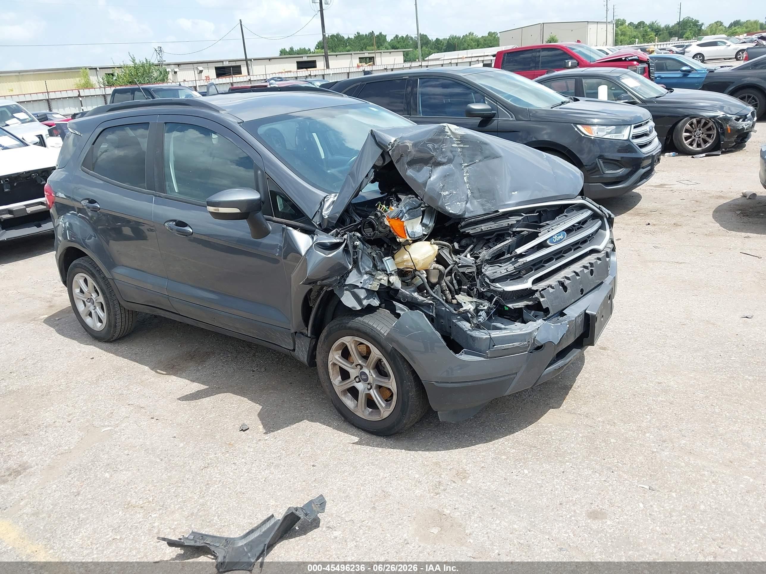 2020 Ford EcoSport SE, VIN MAJ3S2GE5LC331282 — Front end