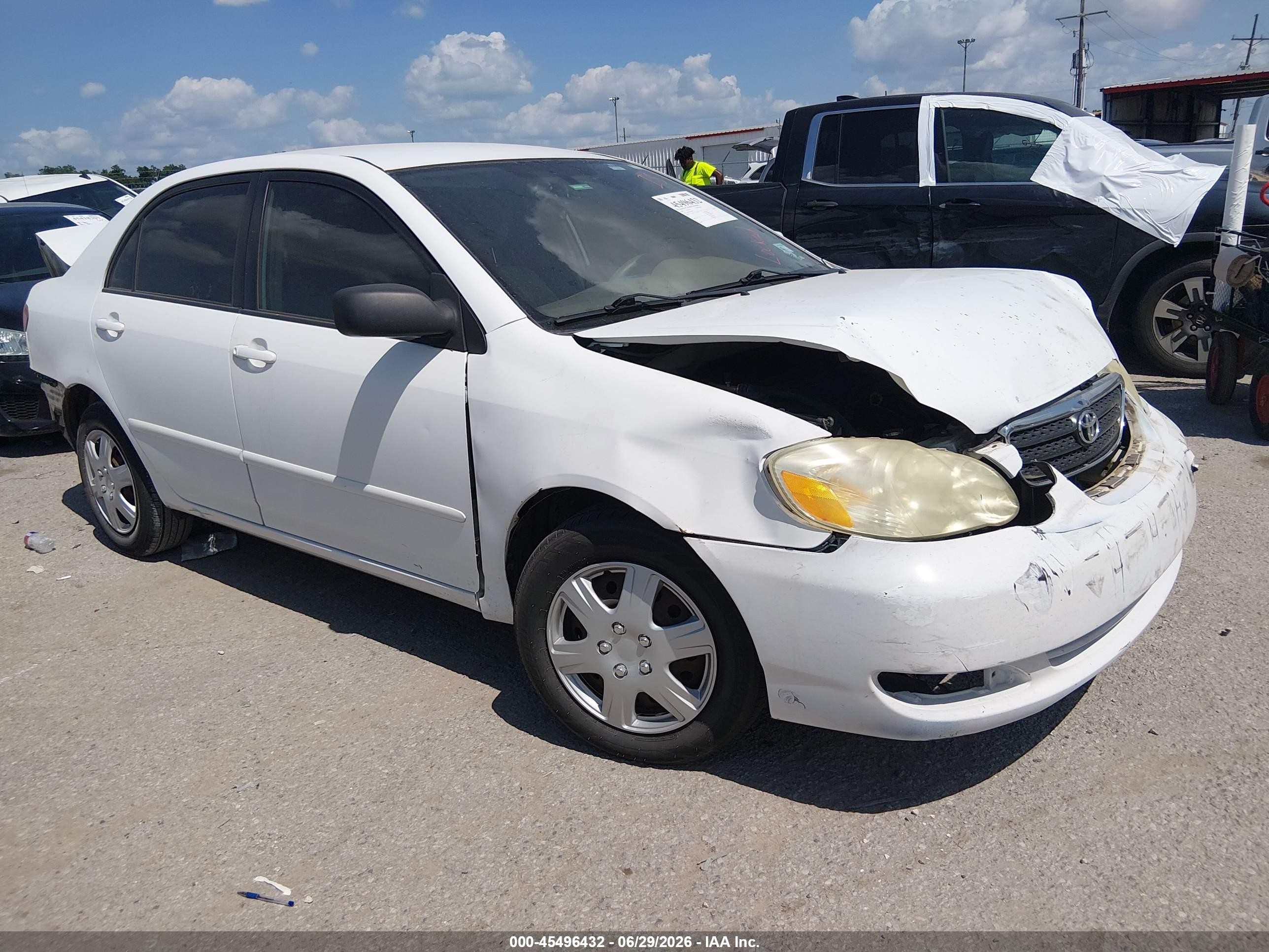 2007 Toyota Corolla LE, VIN 1NXBR32E27Z789937 — Rear end