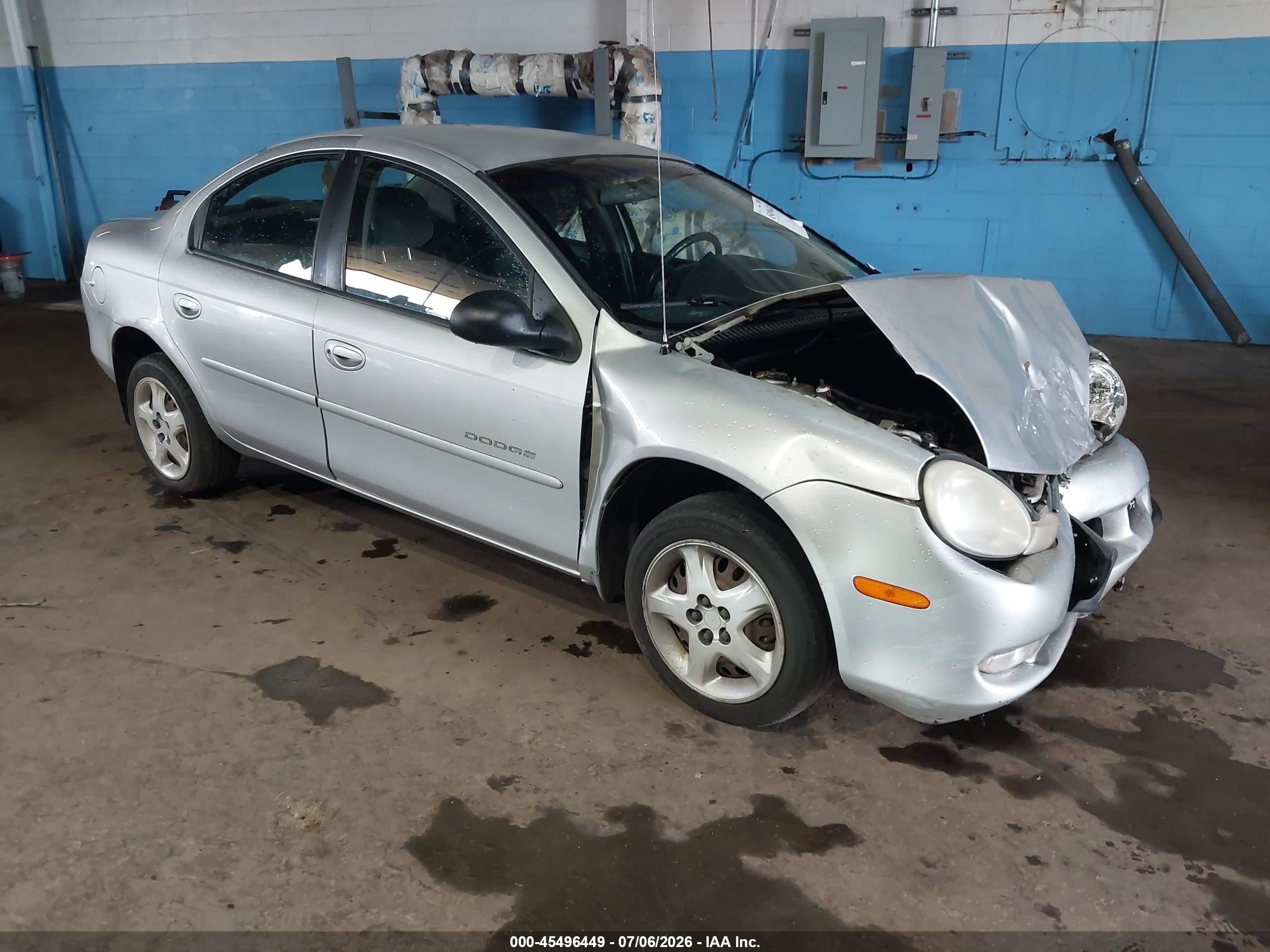2001 Dodge Neon Highline, VIN 1B3ES46C81D130189 — Перед