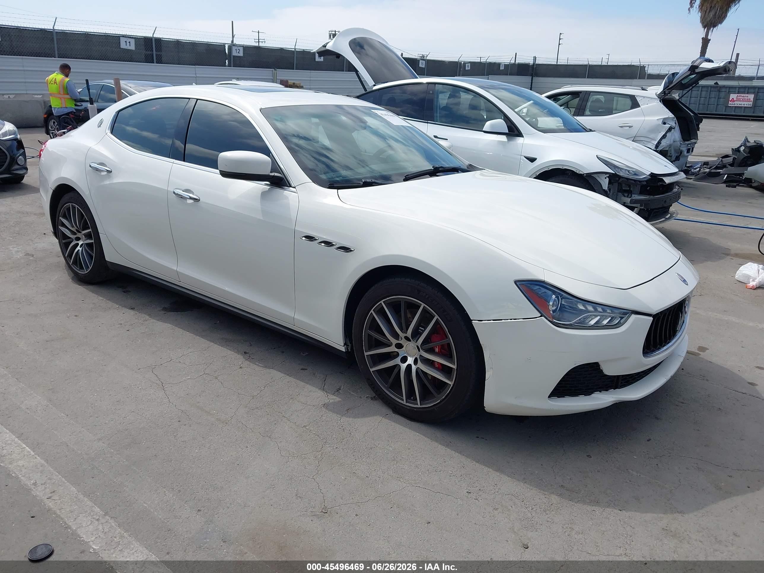 2015 Maserati Ghibli, VIN ZAM57XSA9F1149313 — Normal wear