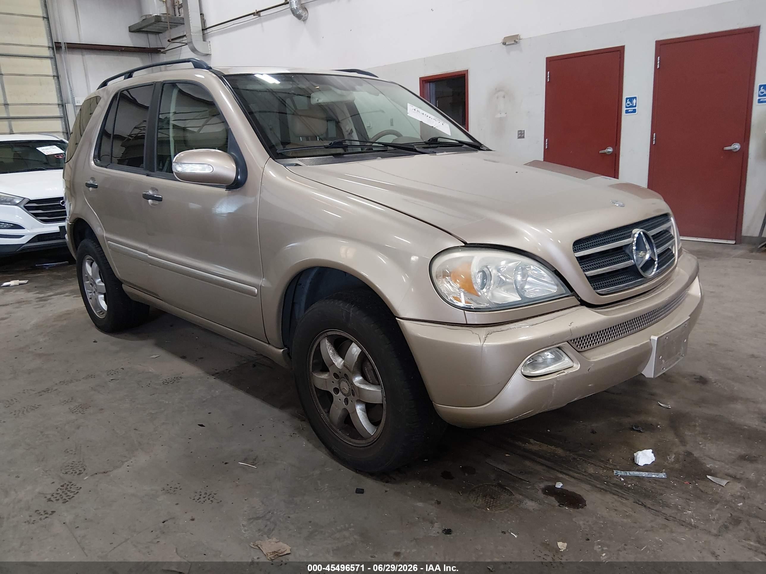 2003 Mercedes-Benz M 500, VIN 4JGAB75E83A376595 — All over
