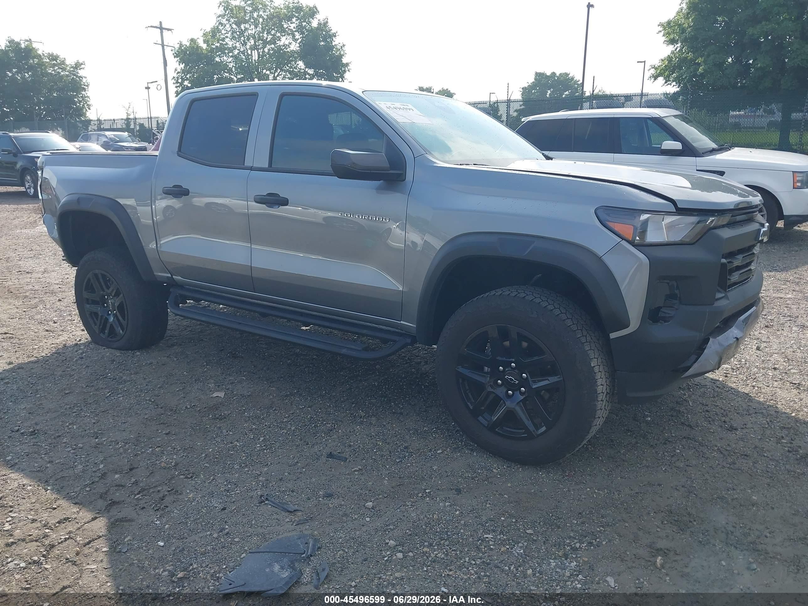 2025 Chevrolet Colorado 4WD Trail Boss, VIN 1GCPTEEK3S1193772 — Rear end