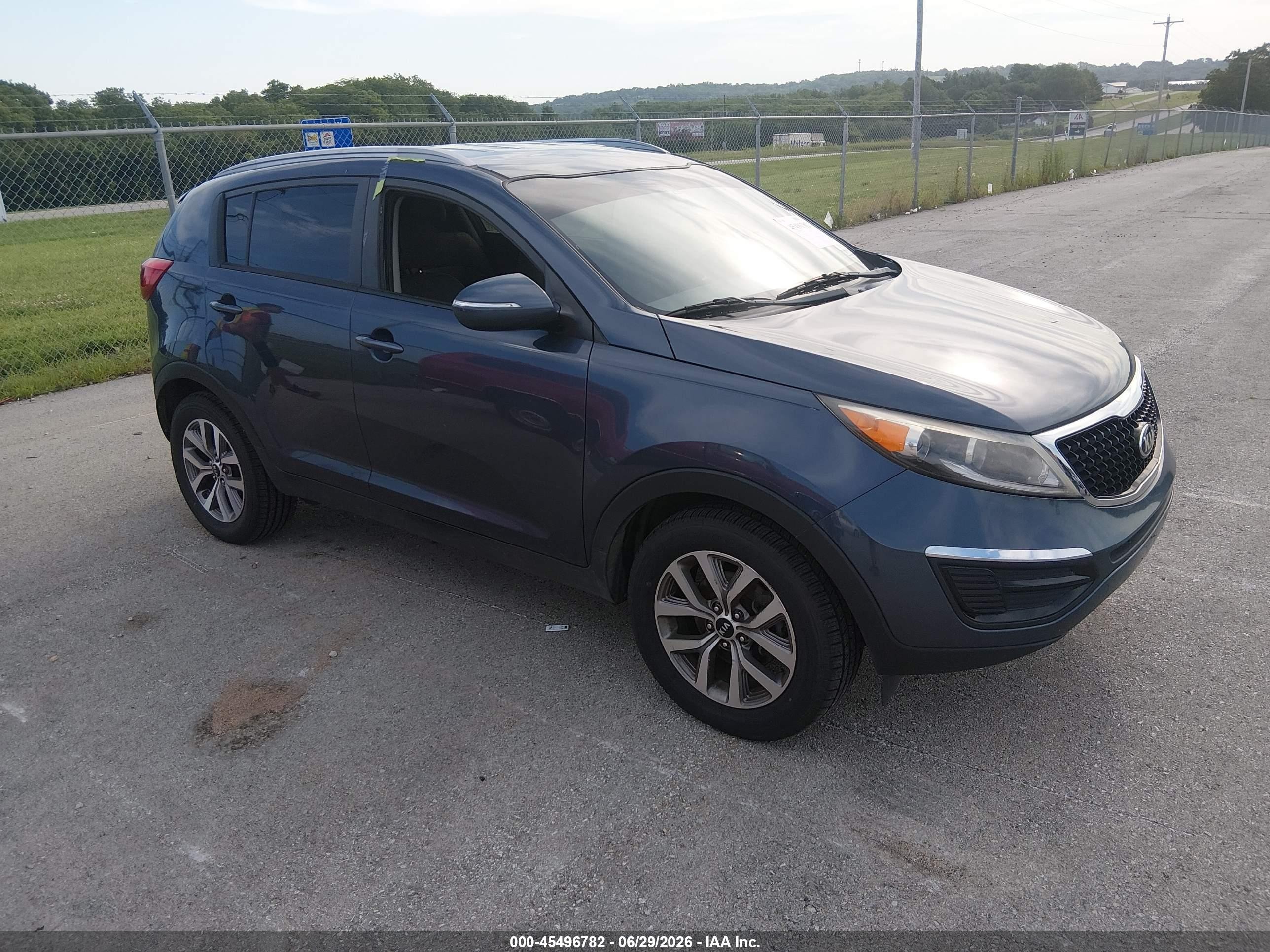 2015 Kia Sportage LX, VIN KNDPB3AC3F7693455 — All over