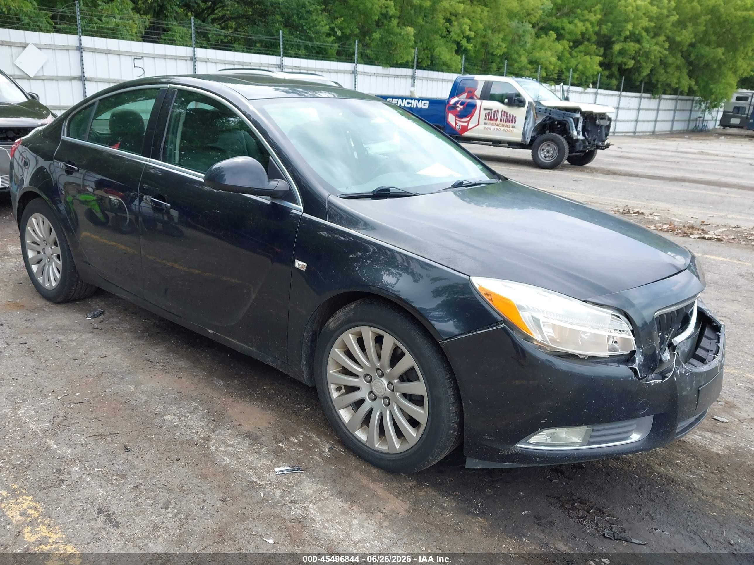 2011 Buick Regal CXL Turbo TO2, VIN W04GW5EV9B1093297 — Front end