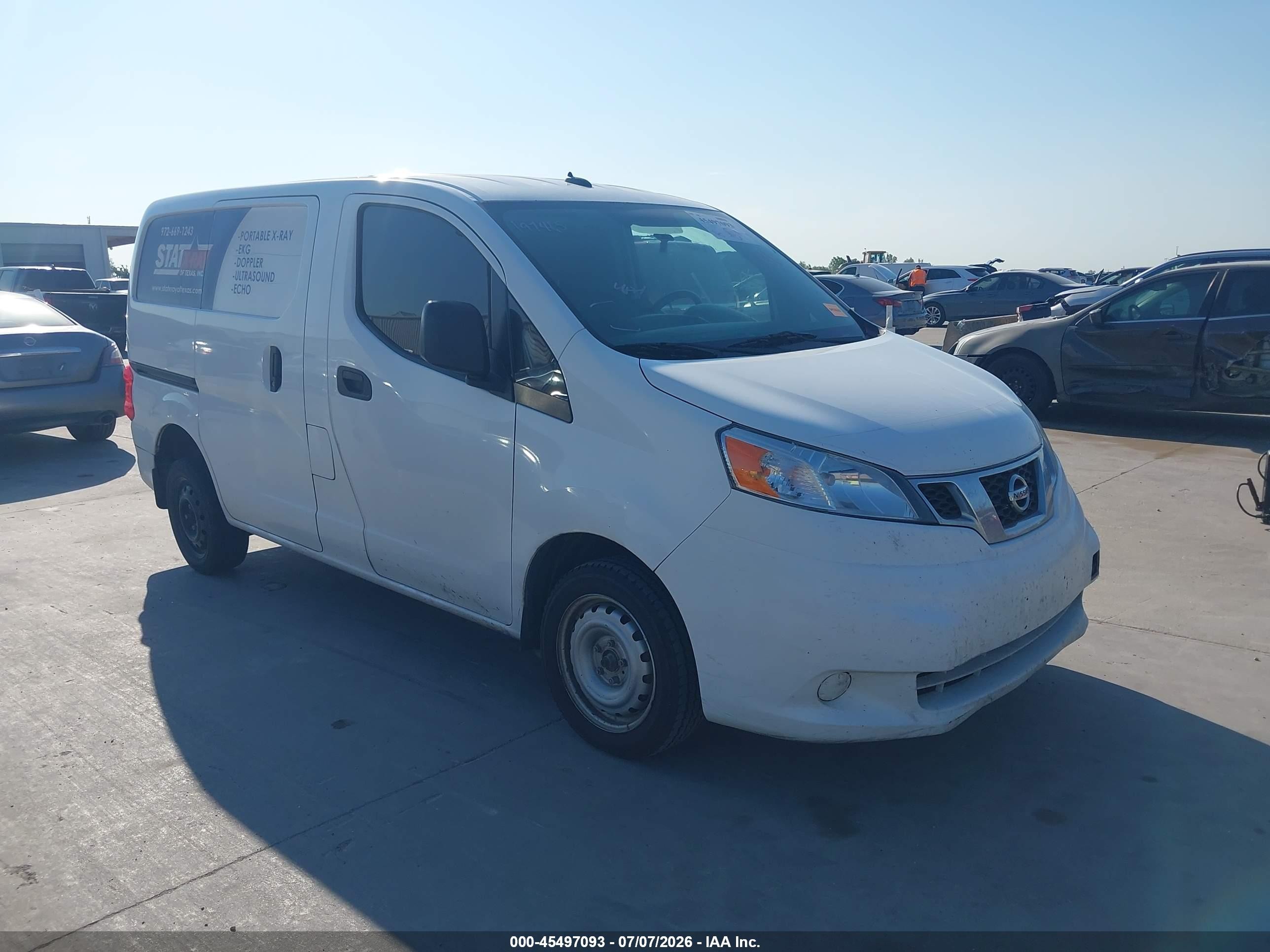 2019 Nissan NV200 SV, VIN 3N6CM0KN4KK691195 — Rear end