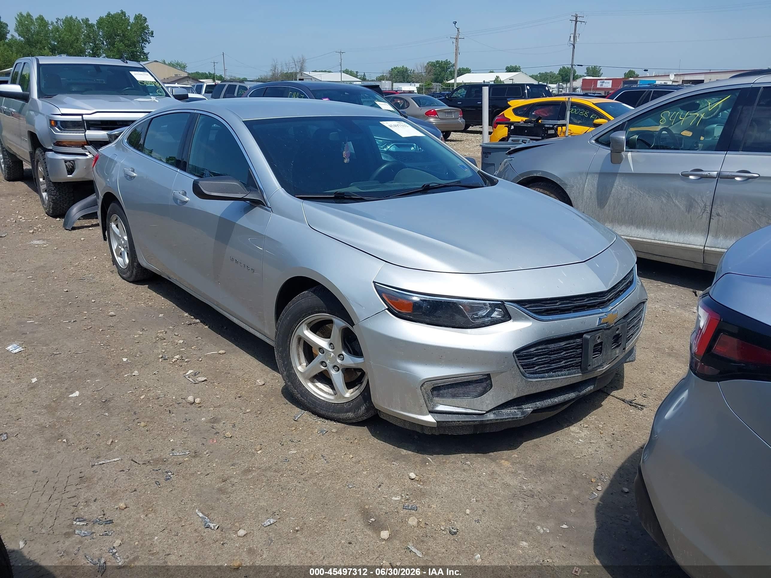 2017 Chevrolet Malibu LS, VIN 1G1ZB5ST0HF248983 — All over