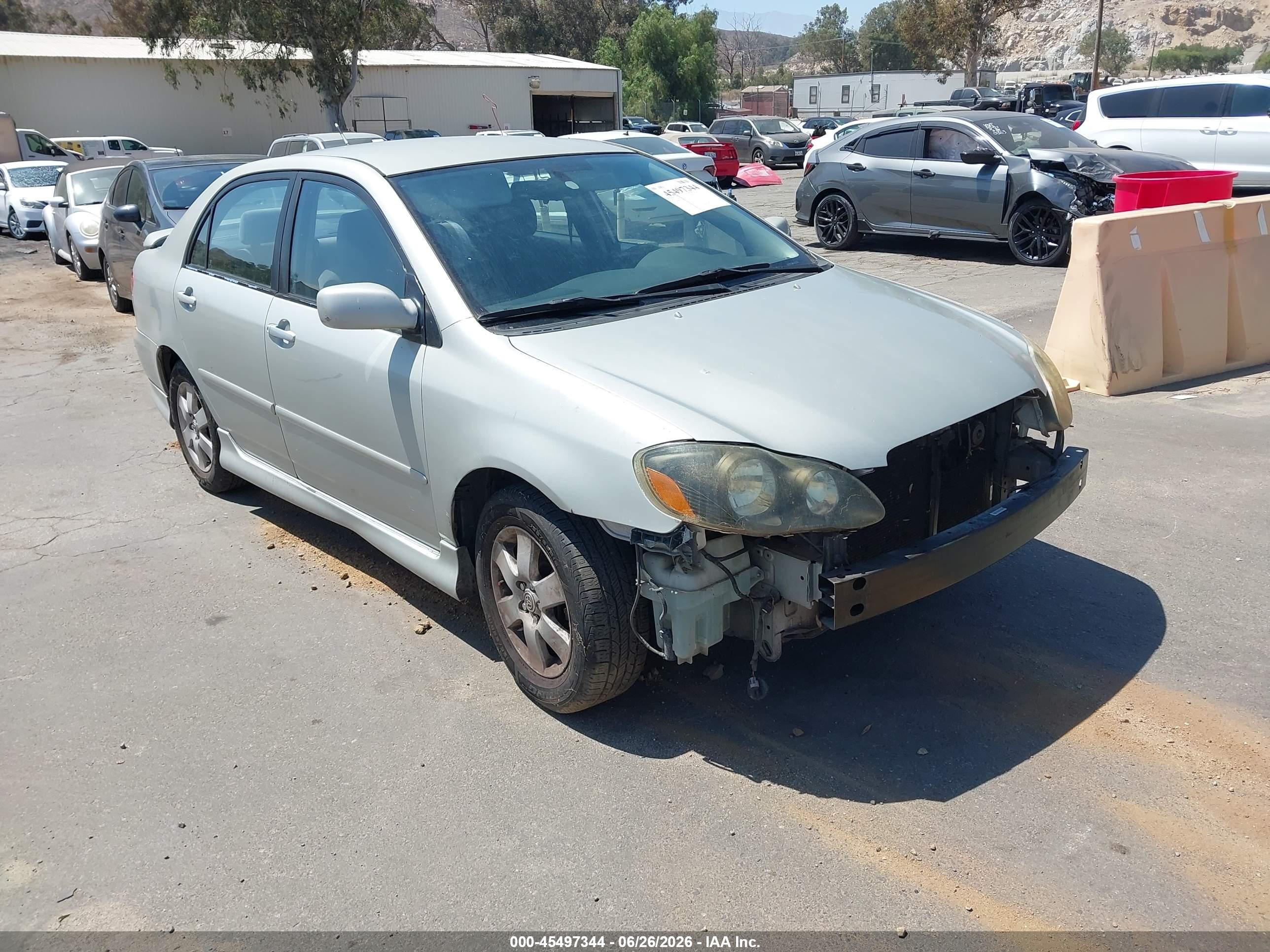 2003 Toyota Corolla LE, VIN 1NXBR32E03Z041259 — Normal wear