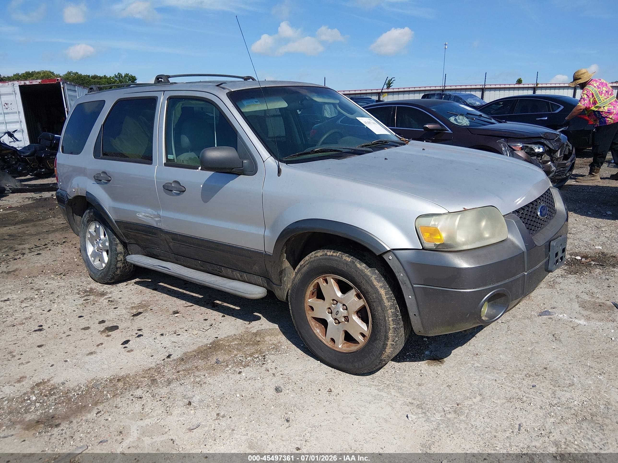 2006 Ford Escape XLT, VIN 1FMCU03156KD19215 — Side