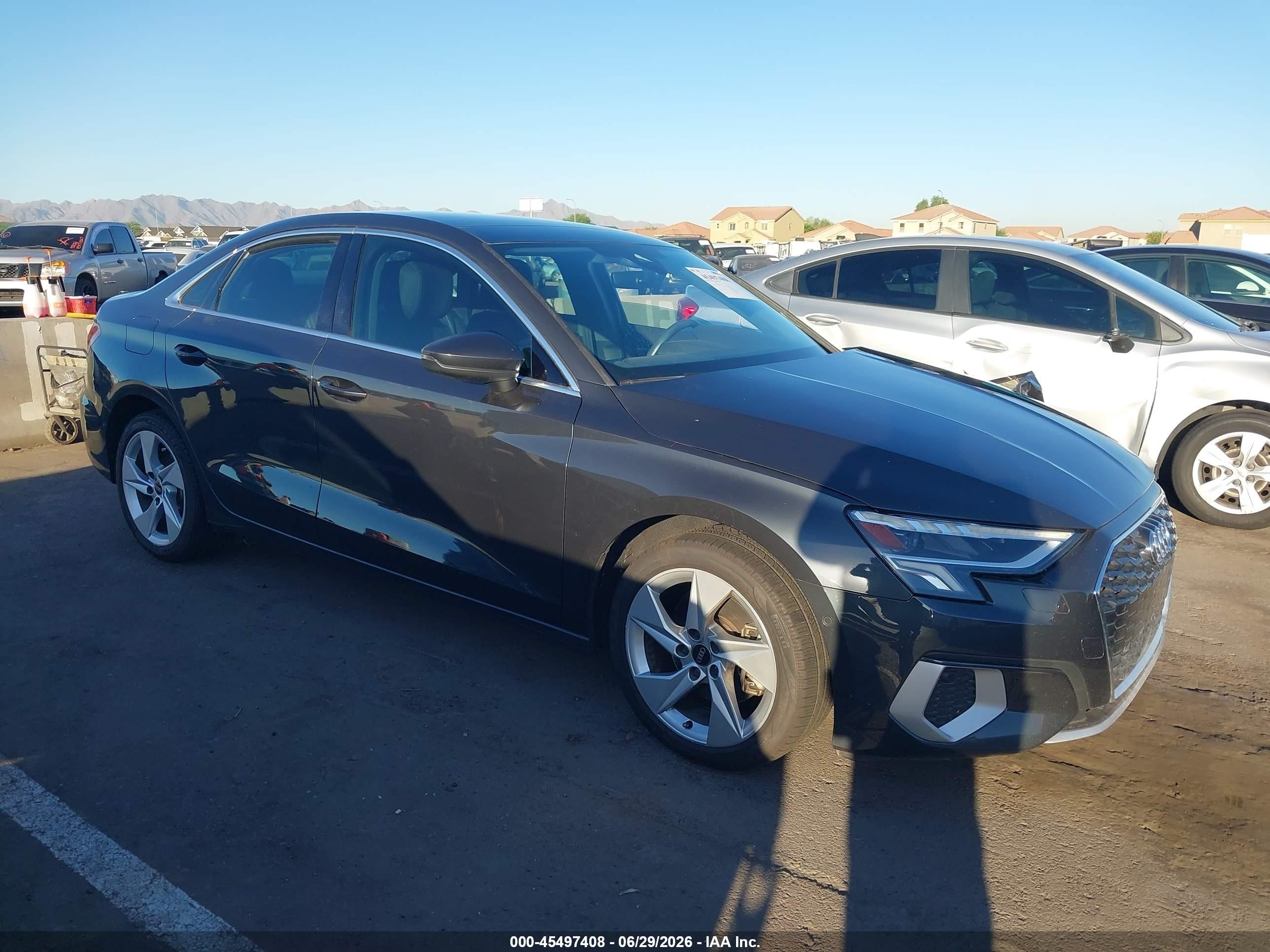 2023 Audi A3 Premium, VIN WAUAUDGYXPA064527 — Перед
