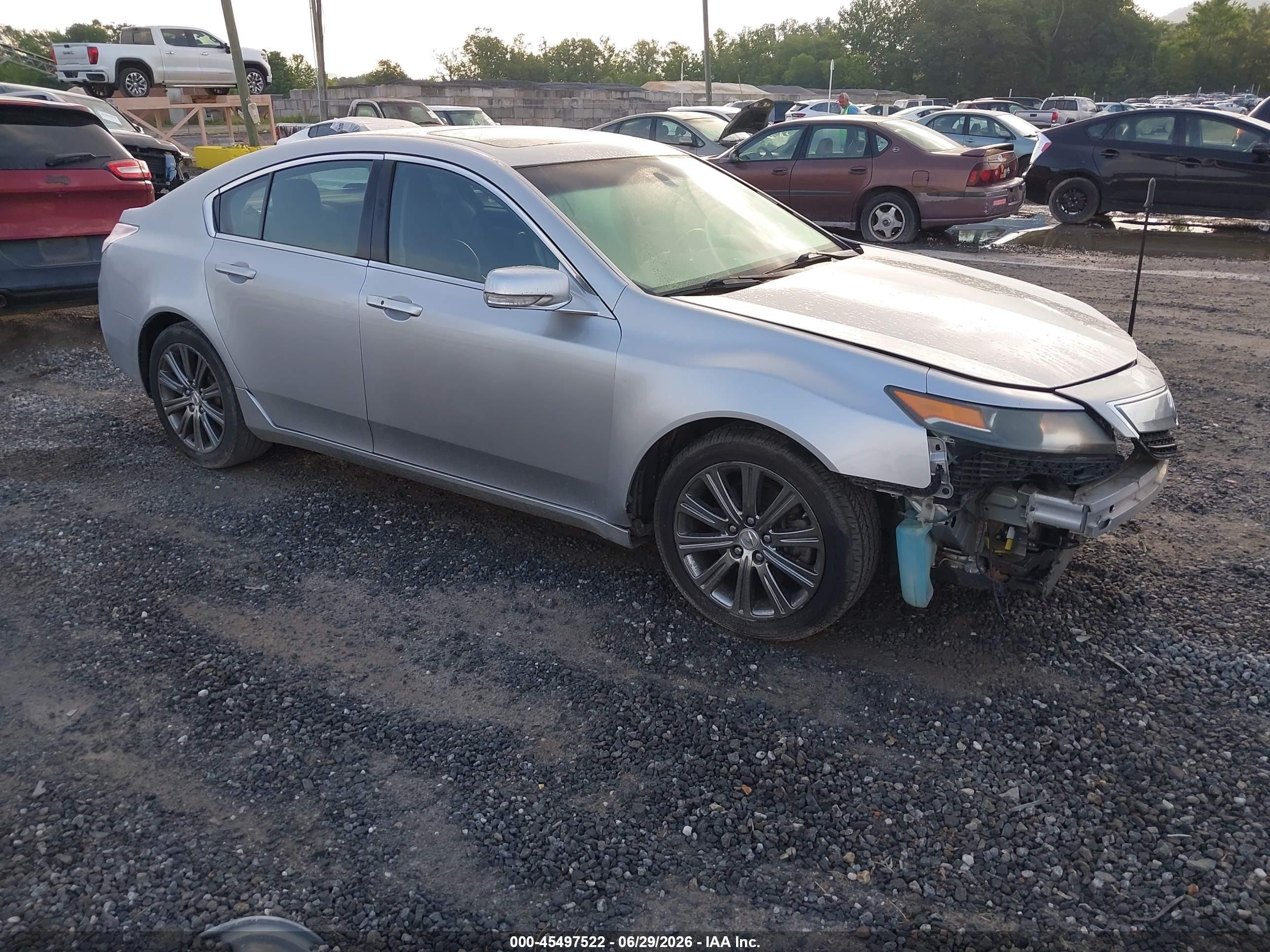 2014 Acura TL Special Edition, VIN 19UUA8F36EA004412 — Front end