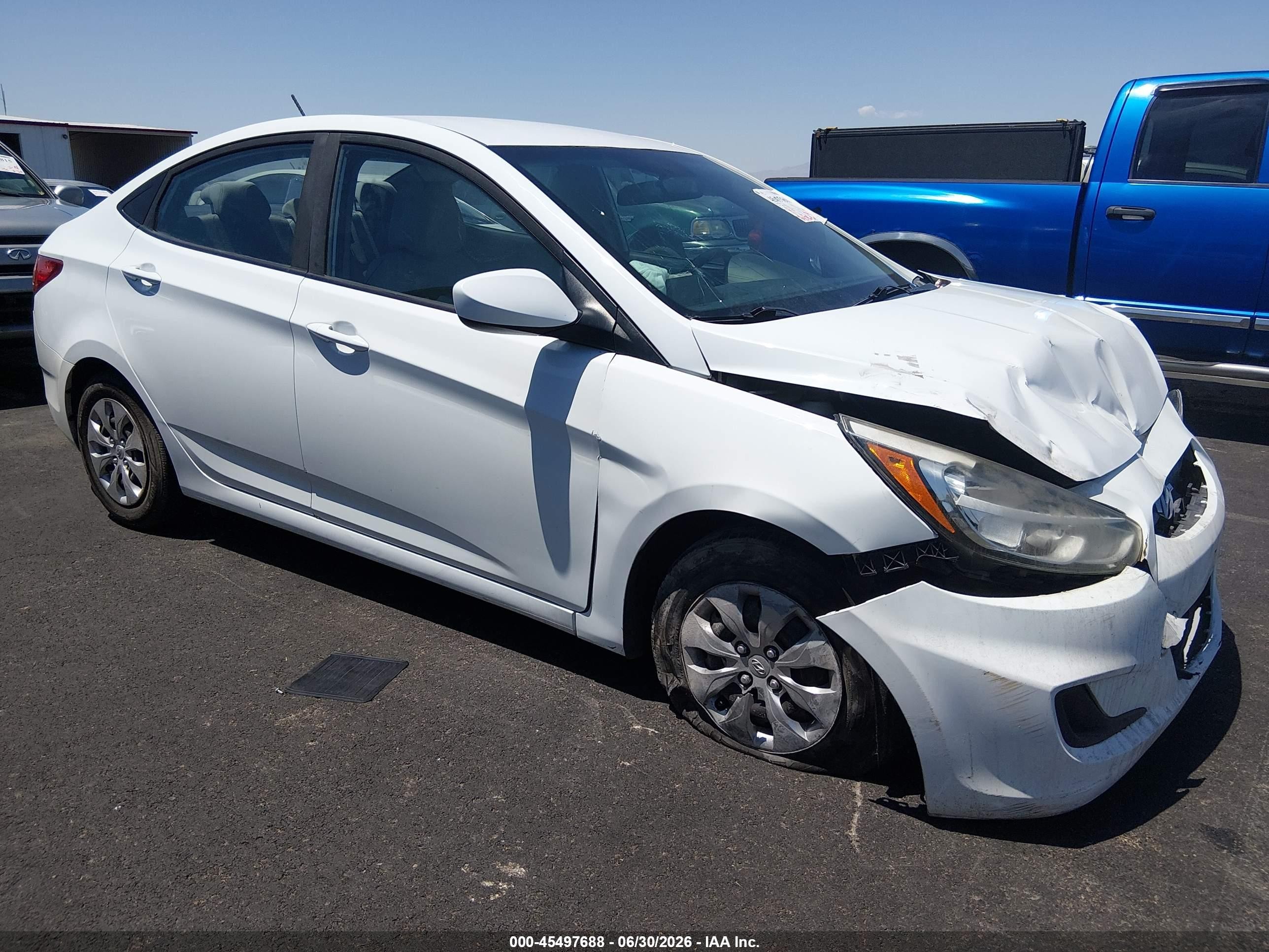 2017 Hyundai Accent Value Edition, VIN KMHCT4AE2HU314691 — Side