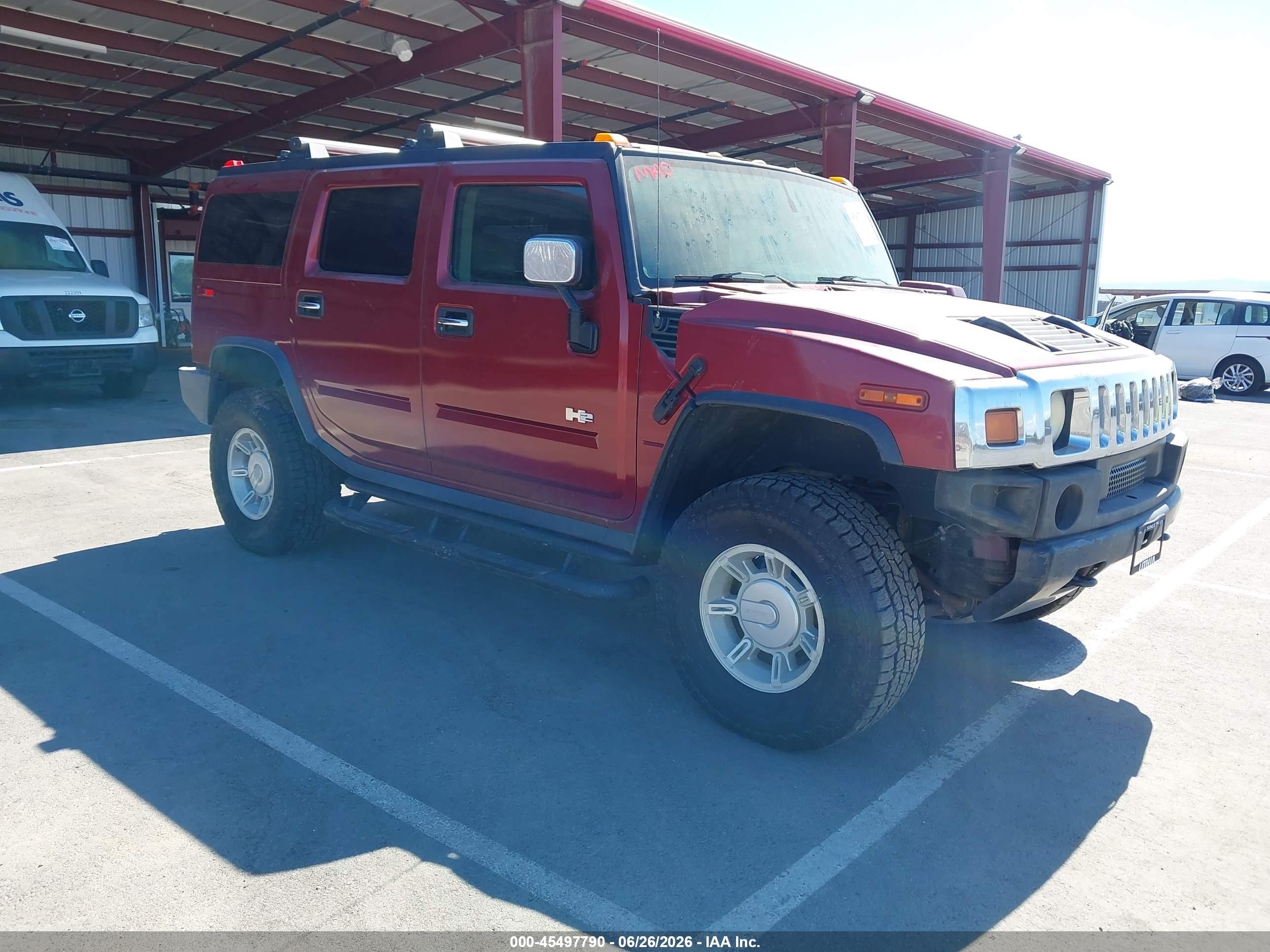 2004 Hummer H2, VIN 5GRGN23U94H113977 — Normal wear