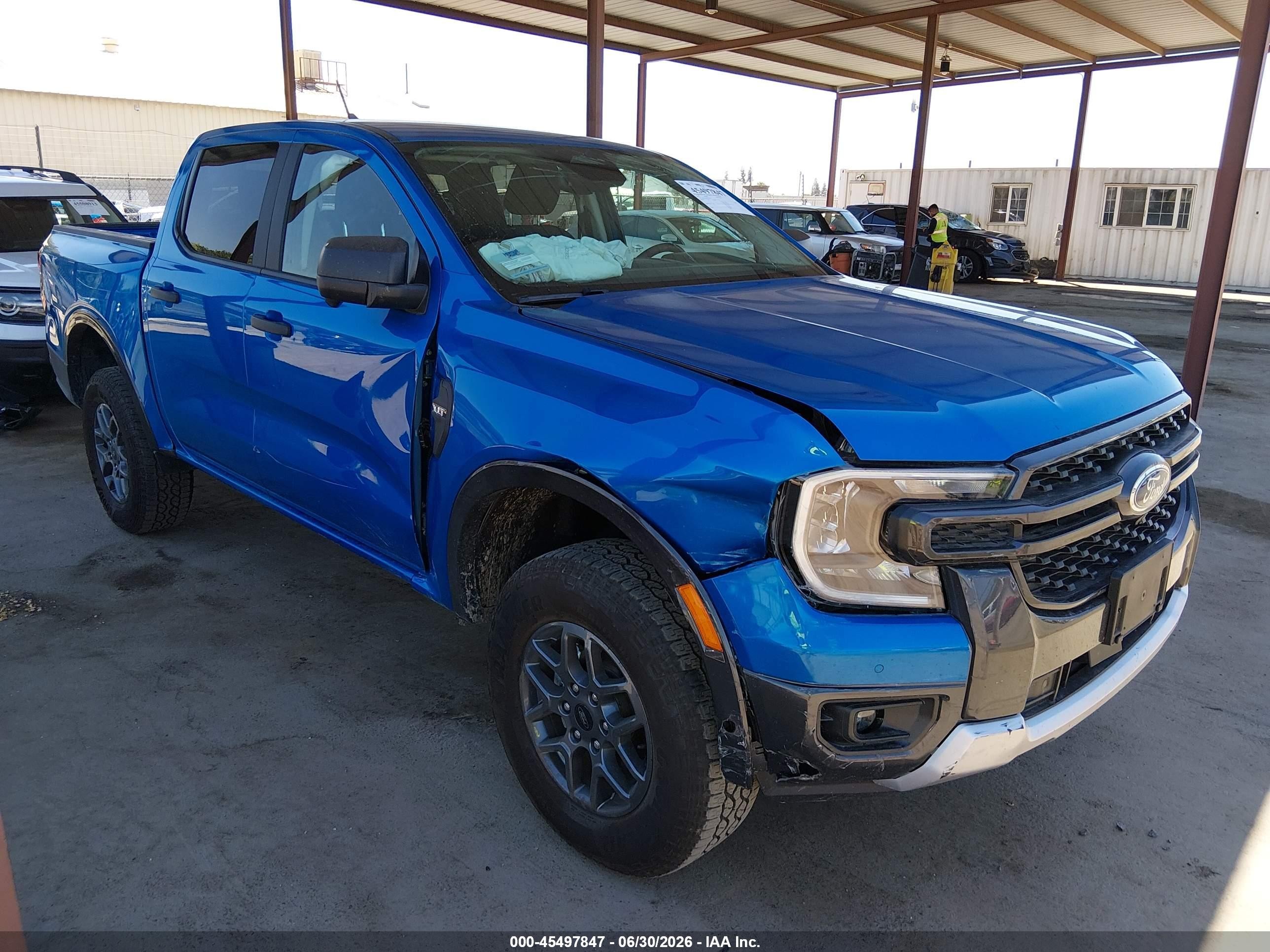 2024 Ford Ranger XLT, VIN 1FTER4GH8RLE67886 — Front end