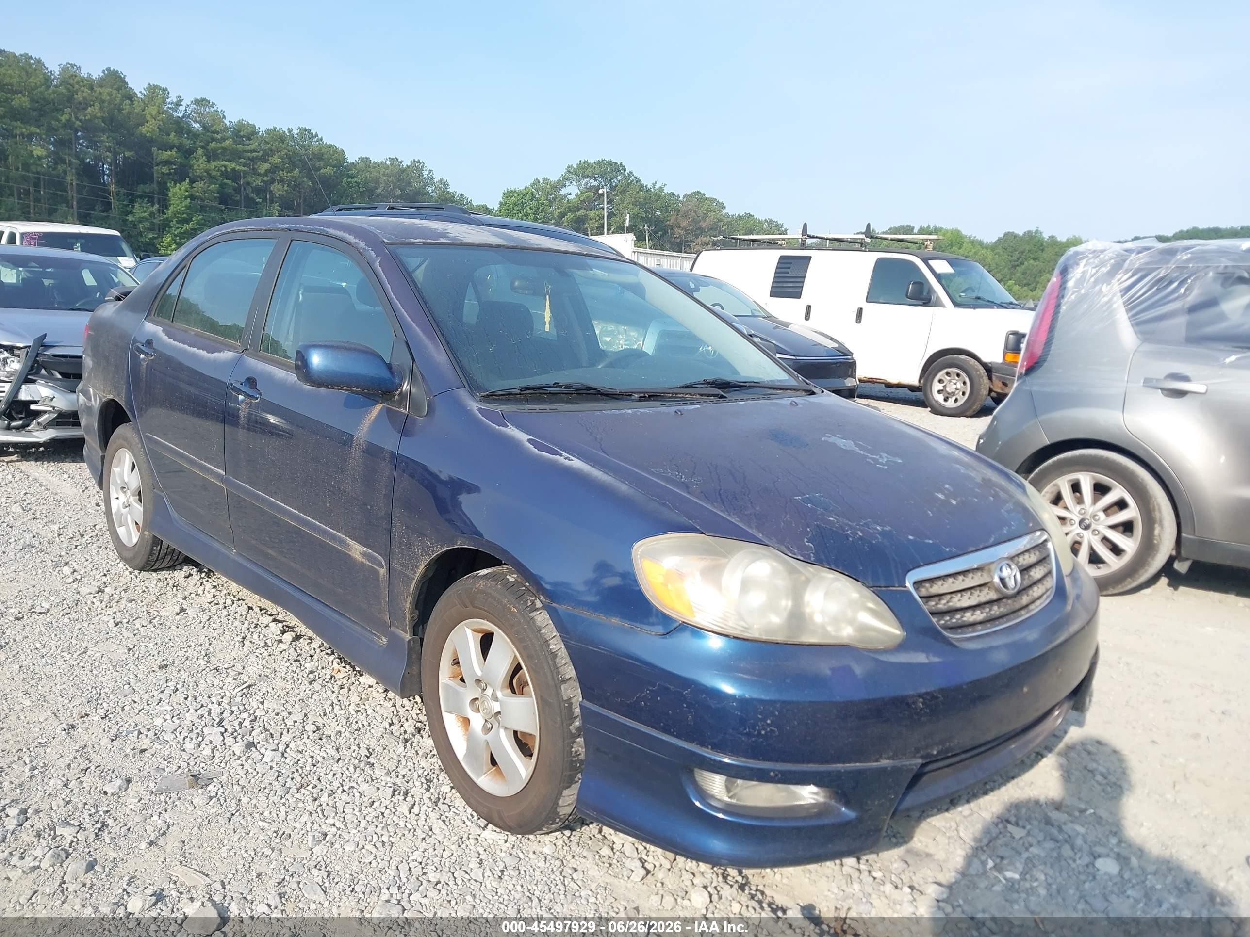 2005 Toyota Corolla LE, VIN 2T1BR32E45C505206 — Normal wear