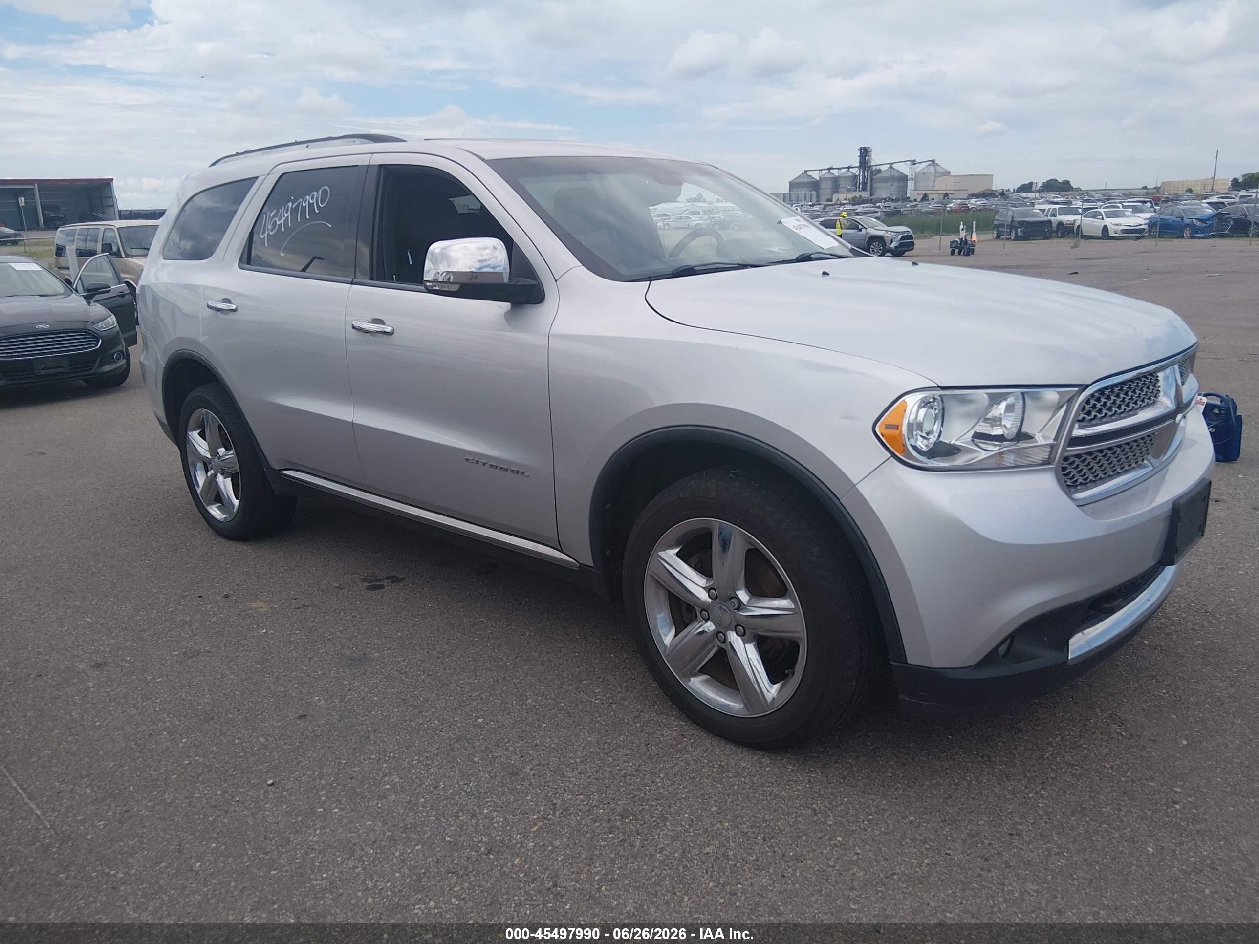 2012 Dodge Durango Citadel, VIN 1C4SDJET8CC192566 — Electrical