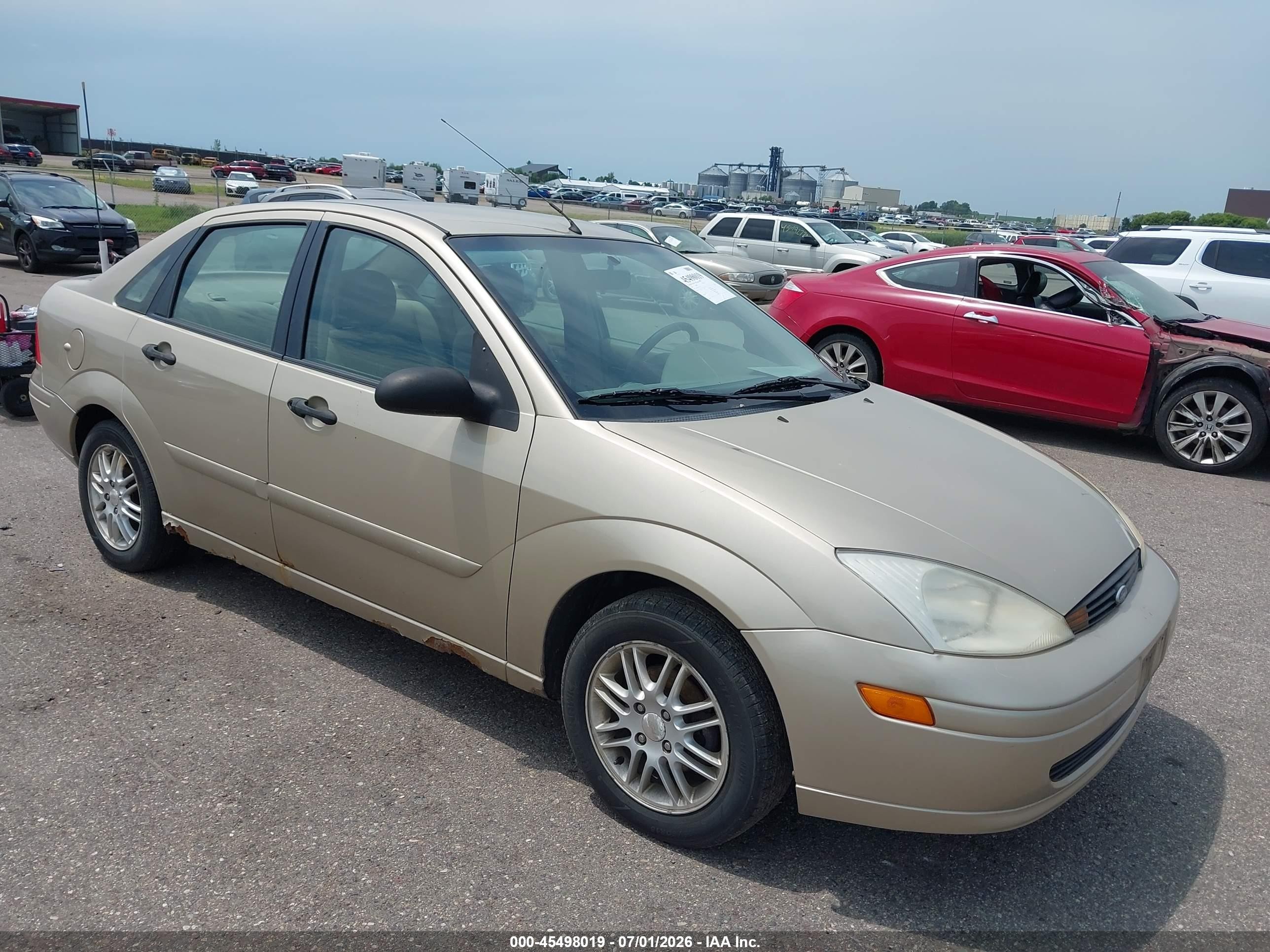 2000 Ford Focus ZTS, VIN 1FAFP3831YW114139 — Бок