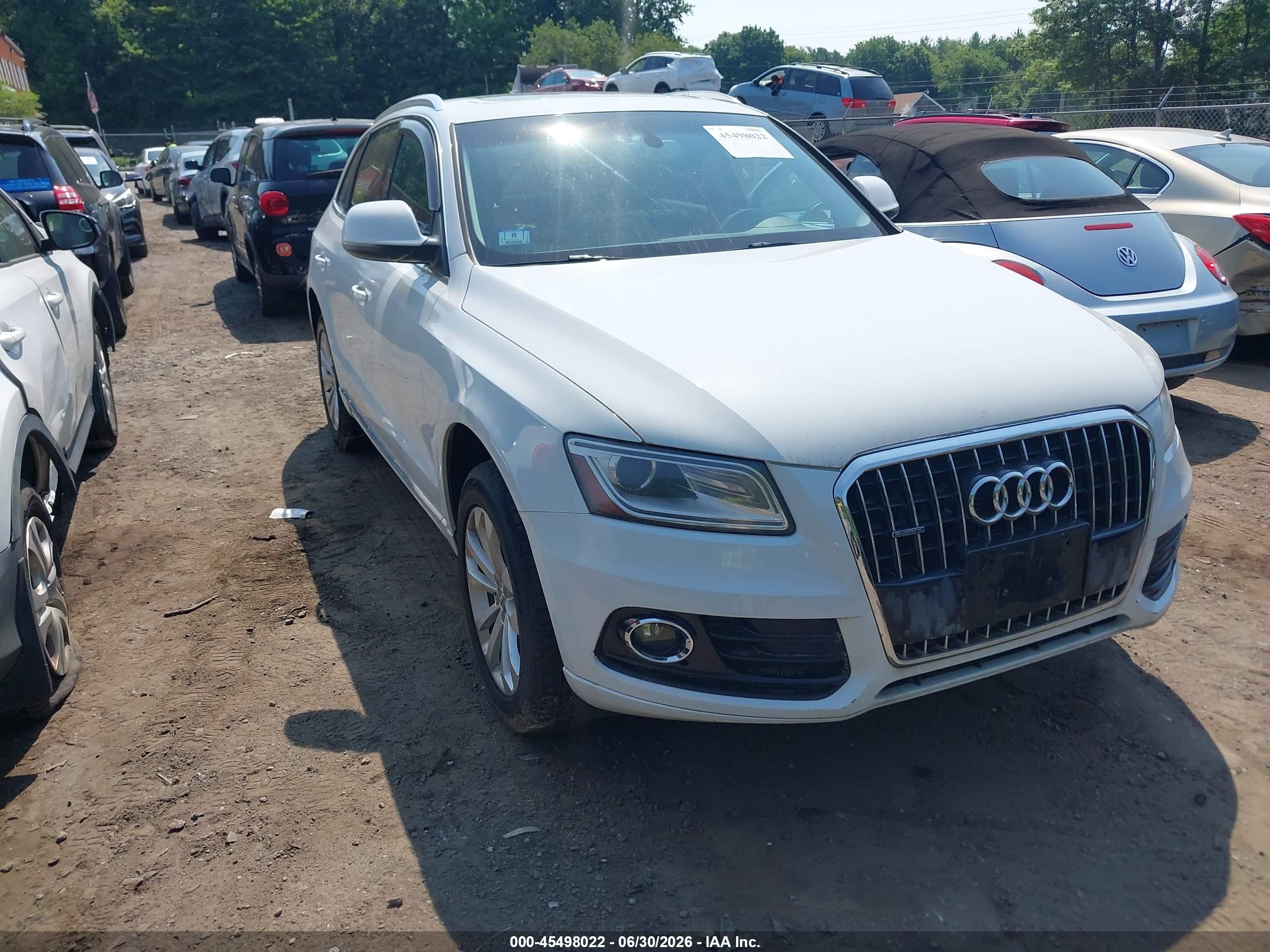 2014 Audi Q5 Premium Plus, VIN WA1LFAFP0EA080661 — Обычный износ
