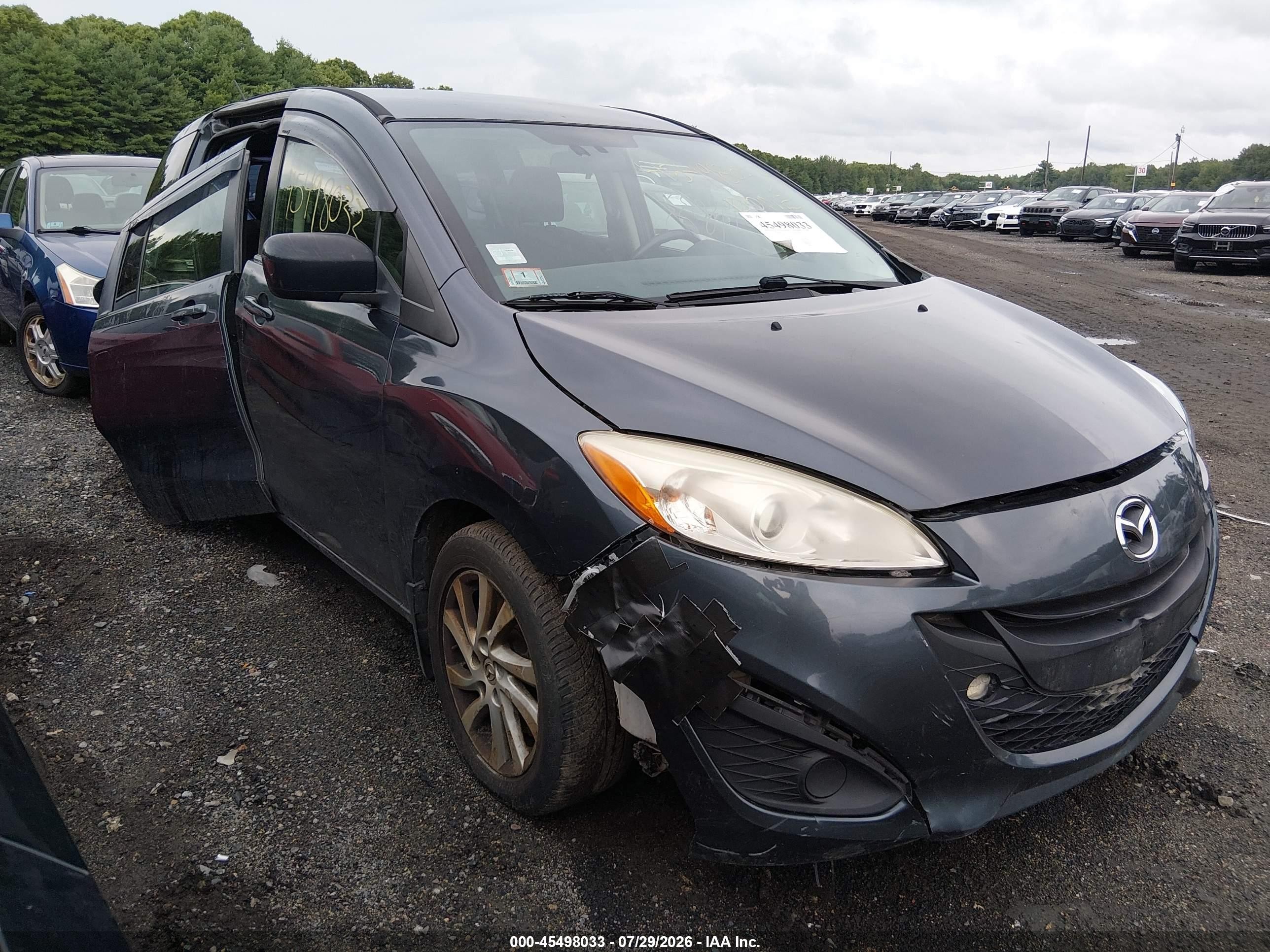 2012 Mazda 5 Touring, VIN JM1CW2CL3C0117959 — All over