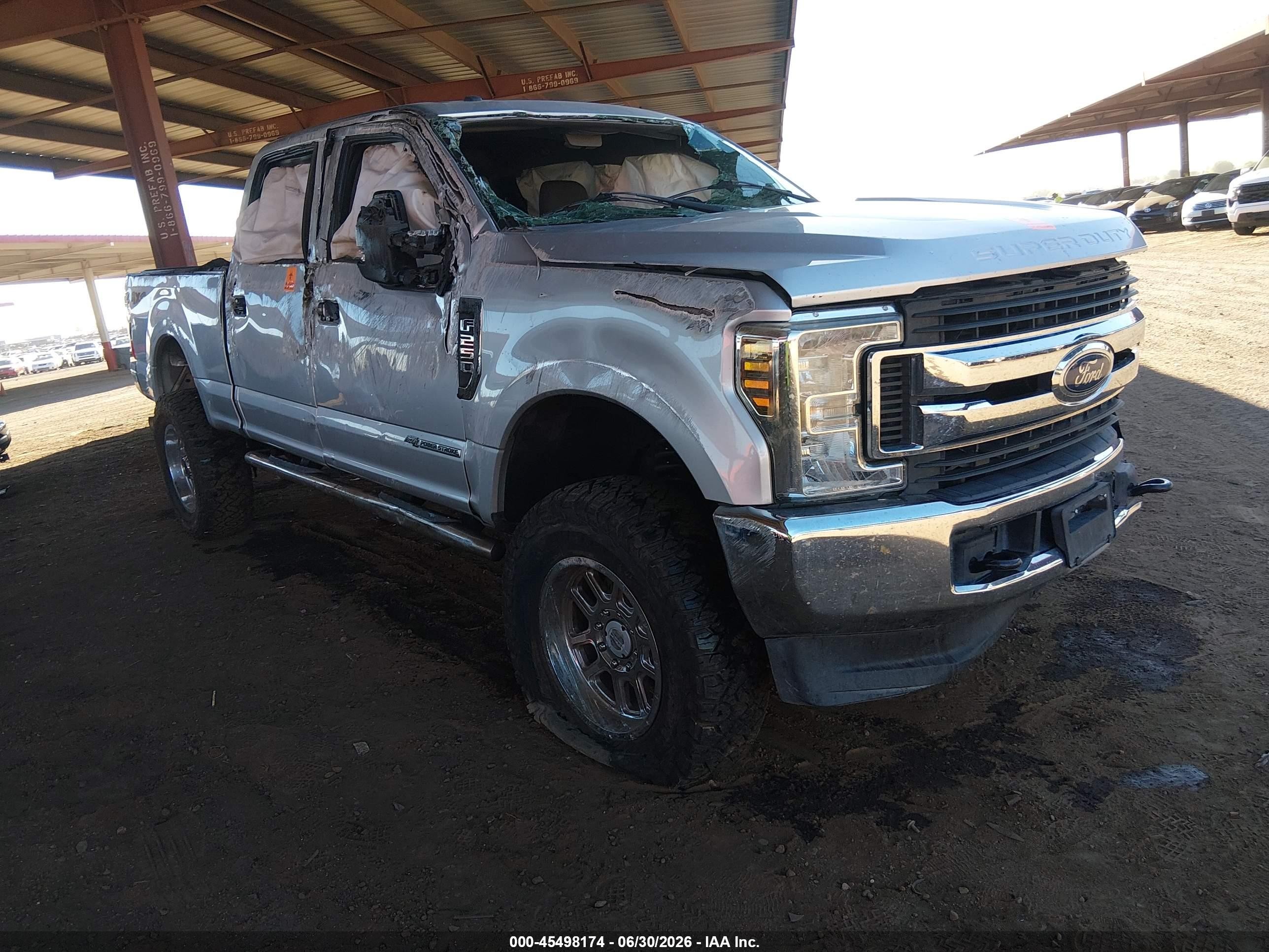 2018 Ford F-250 XLT, VIN 1FT7W2BT7JEB38087 — Side