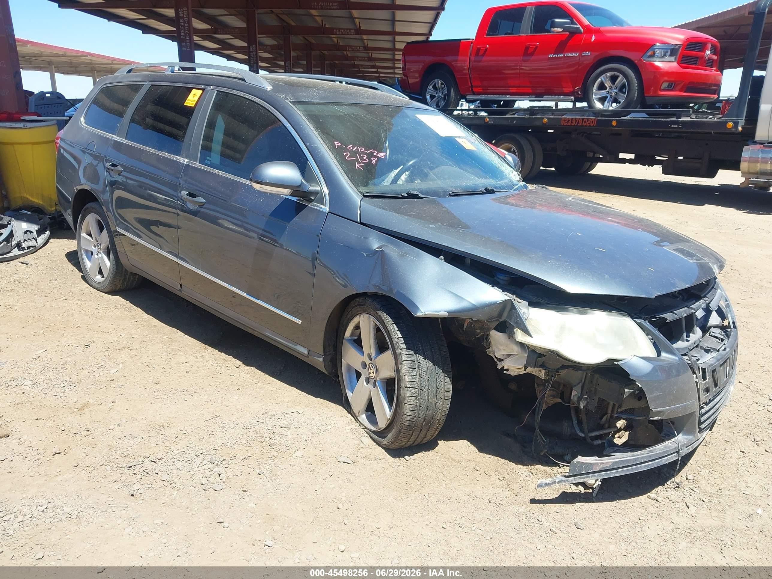 2009 Volkswagen Passat Komfort, VIN WVWXK73C29E052138 — Fresh water flood