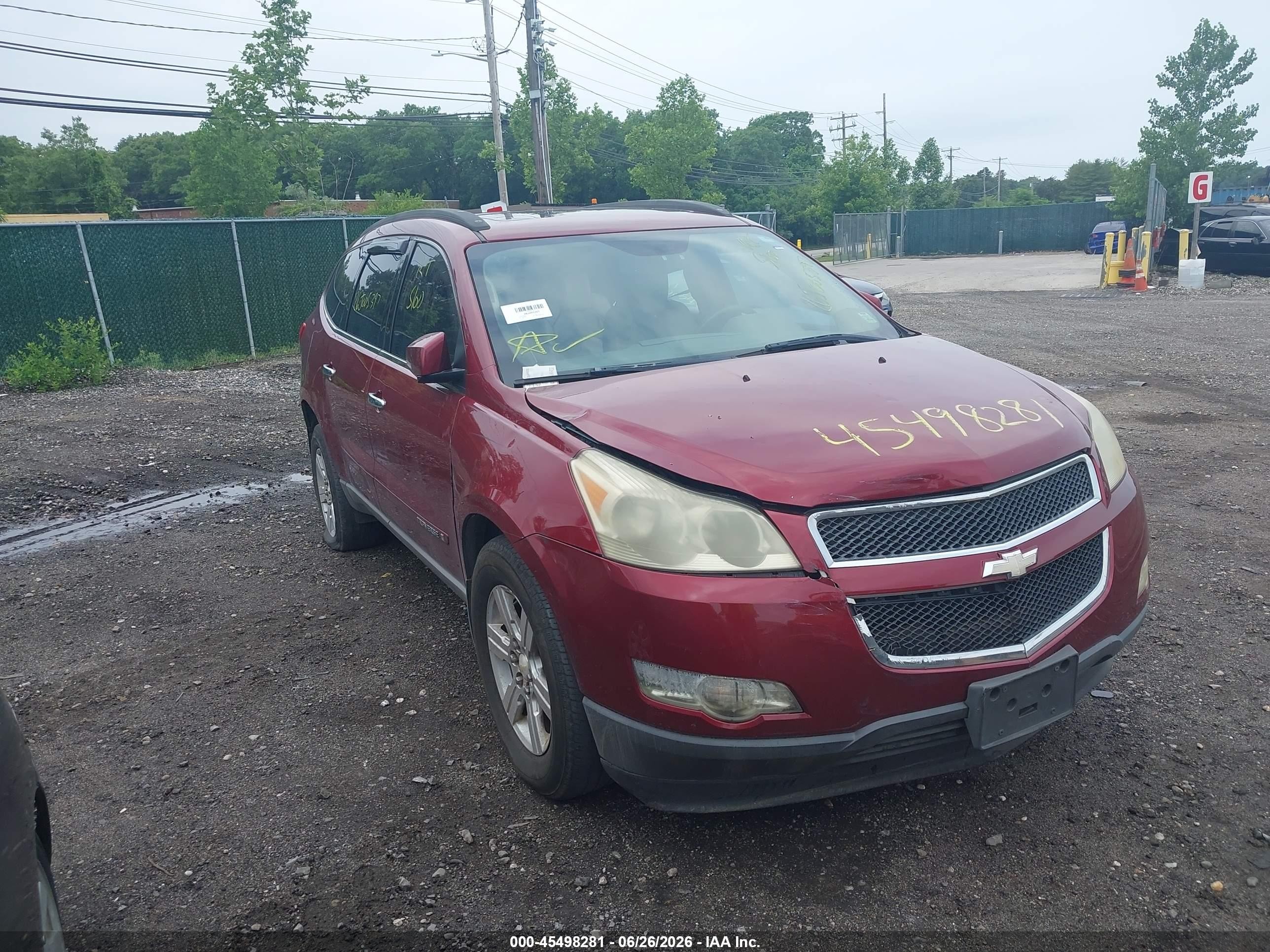 2009 Chevrolet Traverse 2LT, VIN 1GNEV23D99S151476 — All over