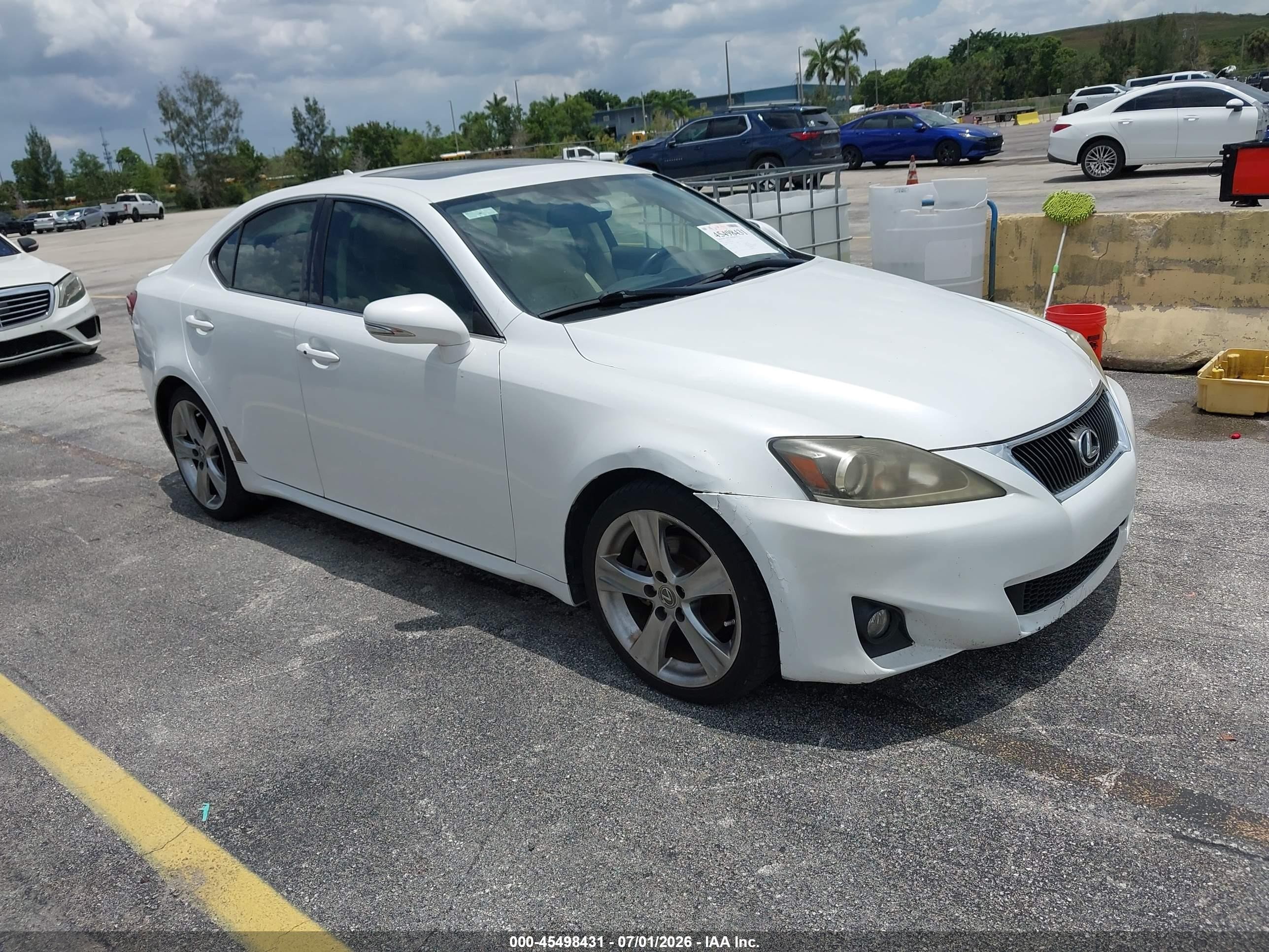 2013 Lexus IS 250, VIN JTHBF5C21D5192814 — Обычный износ