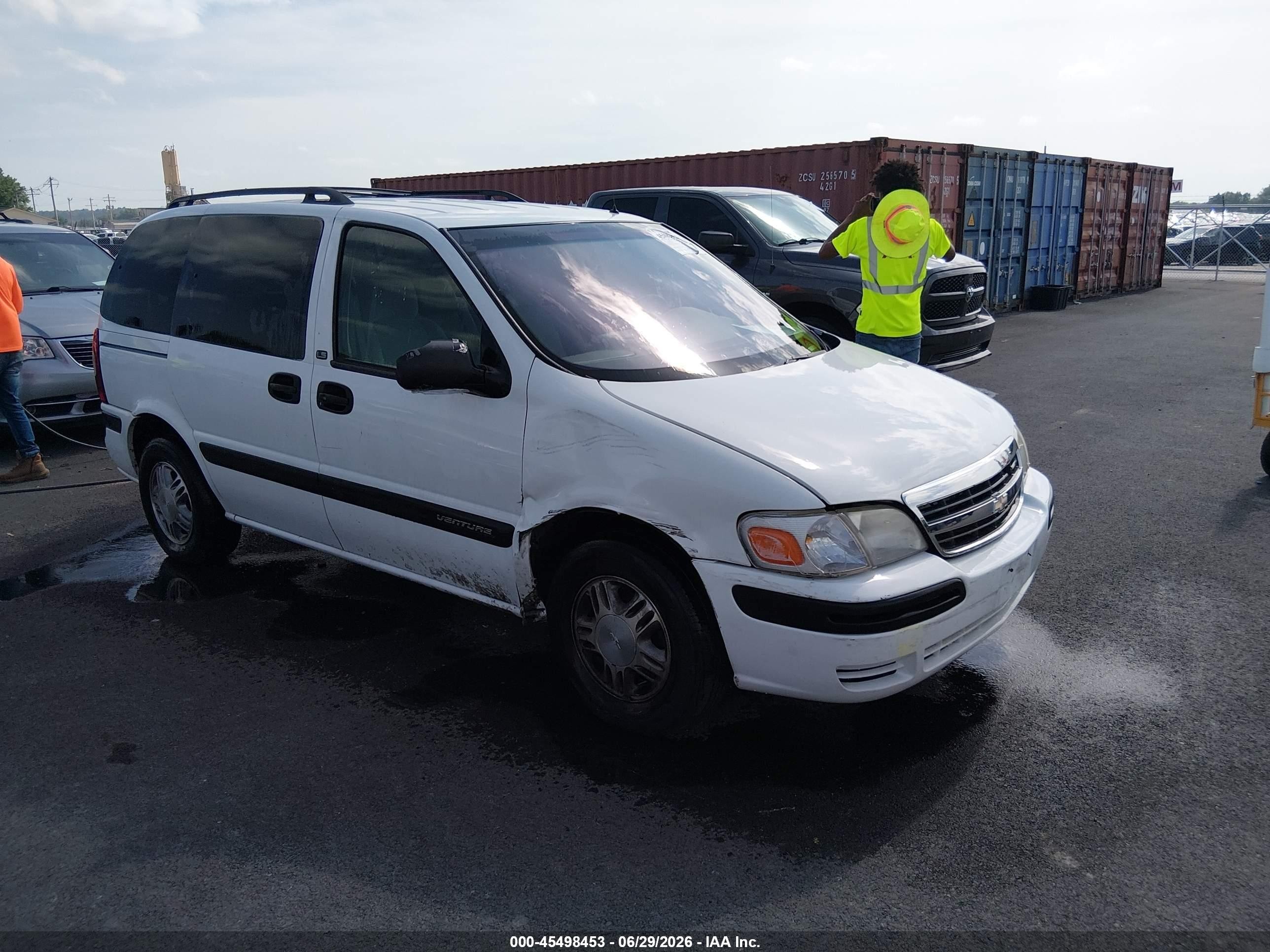 2001 Chevrolet Venture LS 1SC, VIN 1GNDU03E01D247274 — Обычный износ