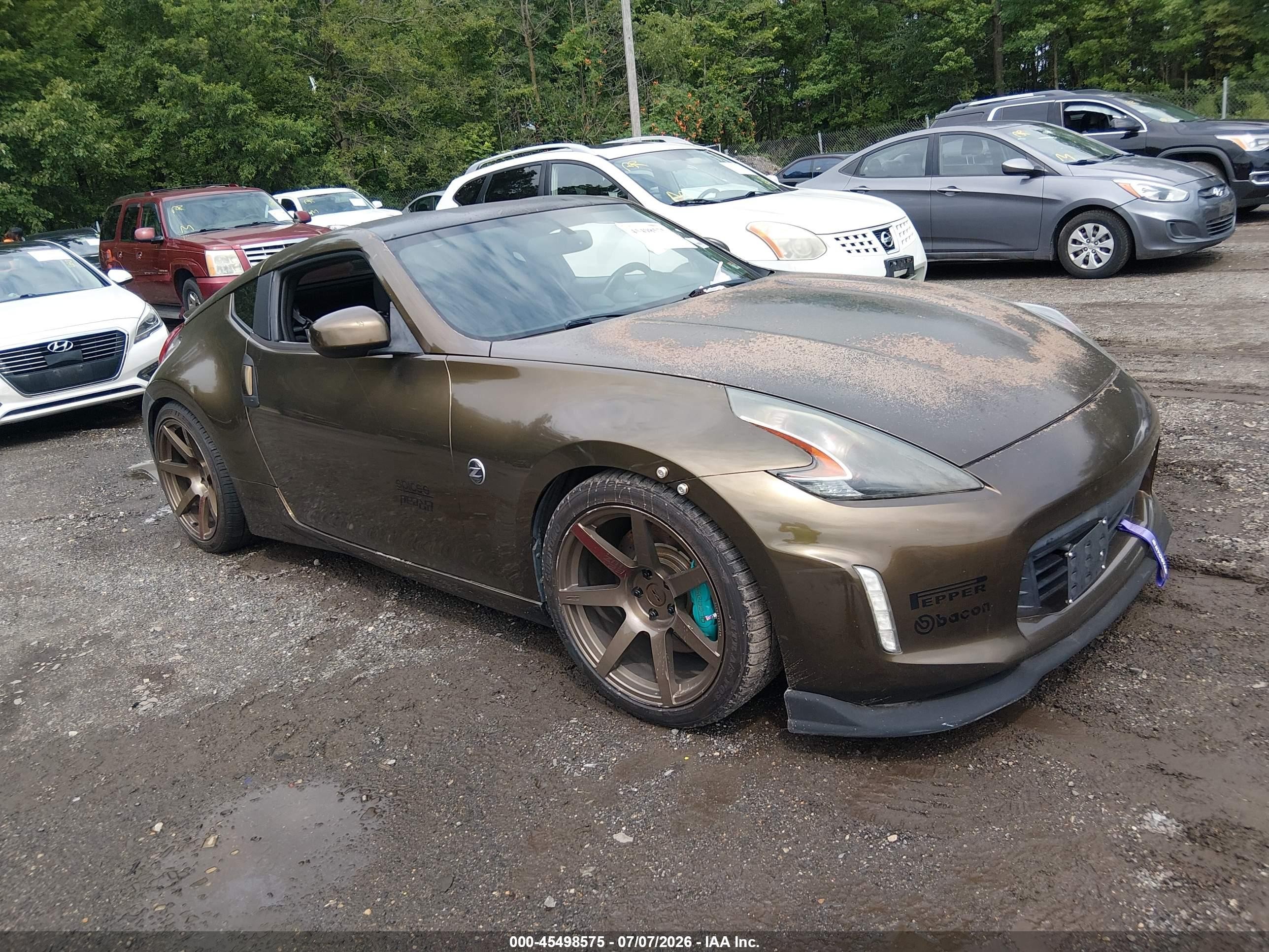 2013 Nissan 370Z, VIN JN1AZ4EH9DM880682 — Side